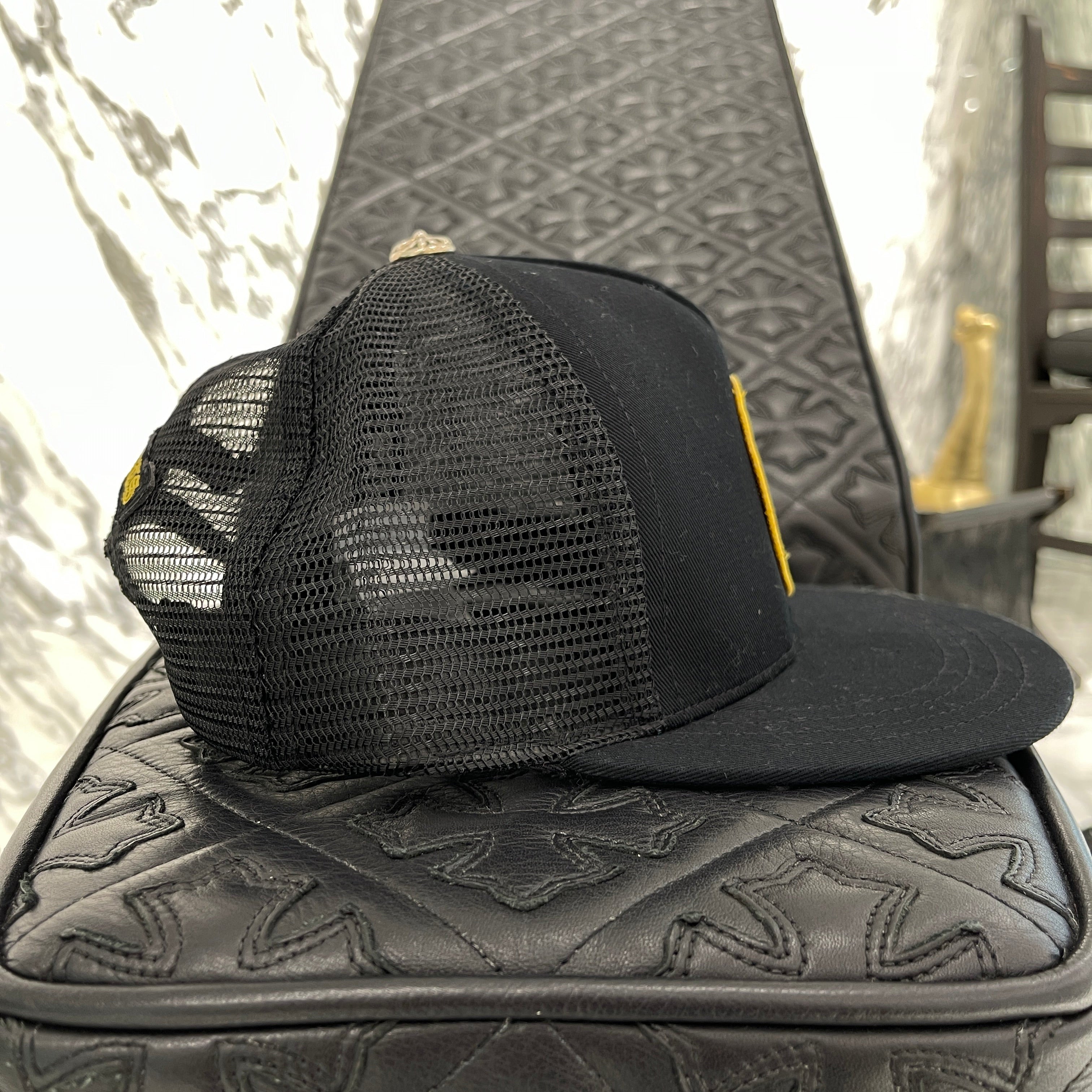 Chrome hearts イエローキャップ CHROME HEARTS CHコーデュロイ