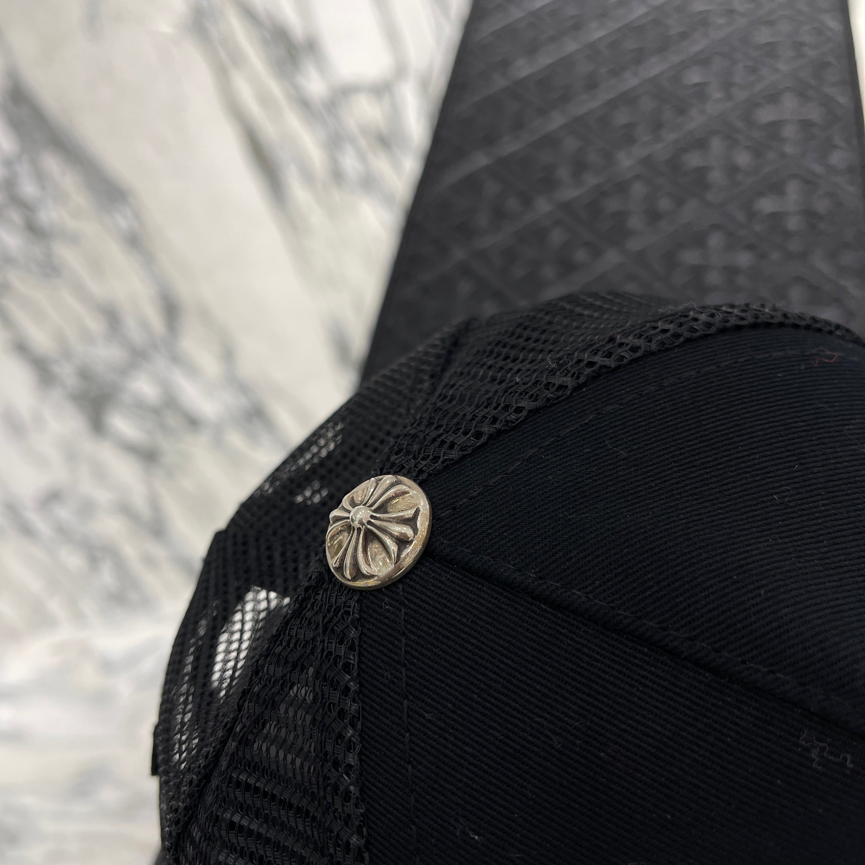 CHROME HEARTS Yellow CH Plus Trucker Cap Size ONE SIZE（53-60