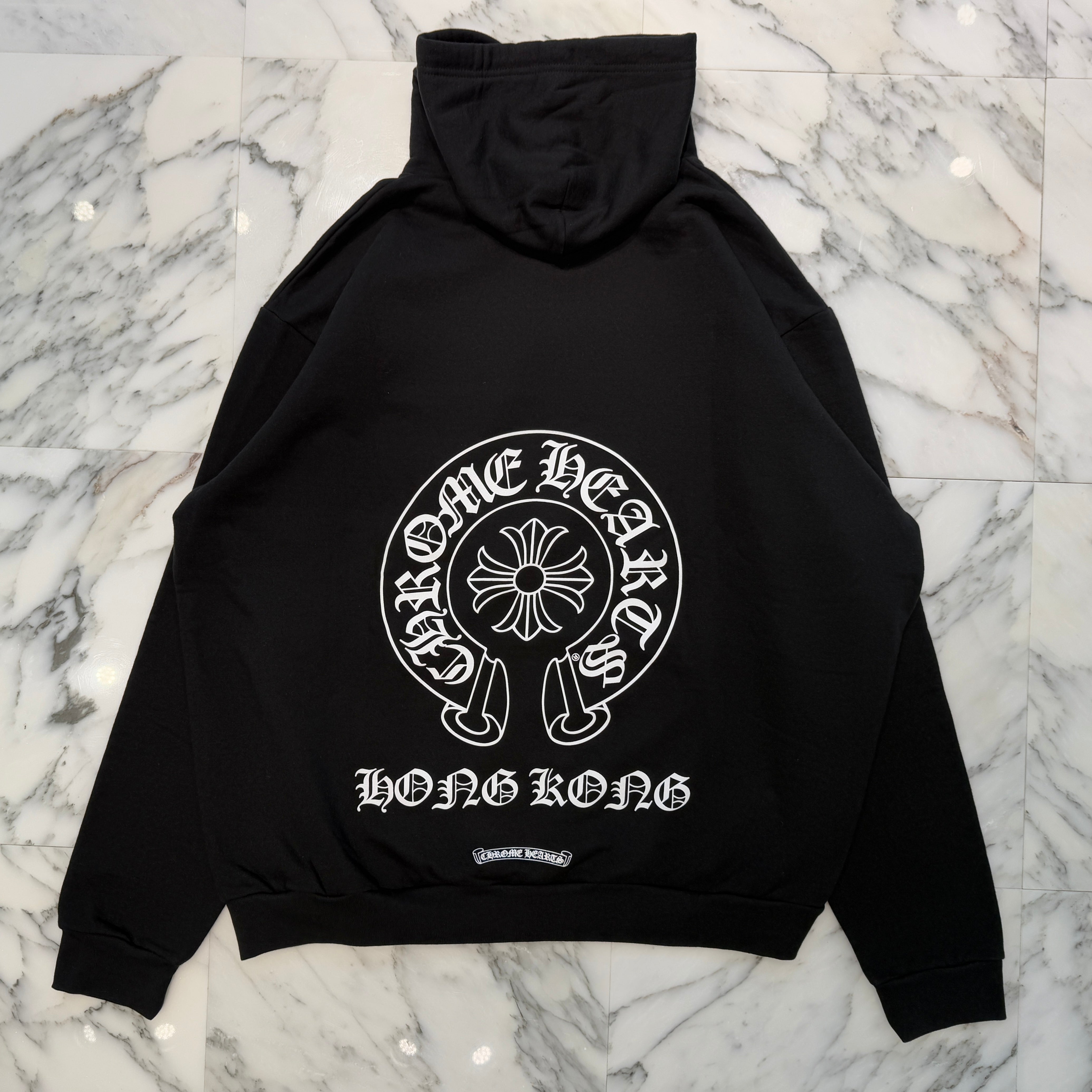 CHROME HEARTS Hong Kong Limited Horseshoe Pullover Hoodie Size XXL クロムハーツ 香港限定 ホースシュー プルオーバーフーディ サイズXXL