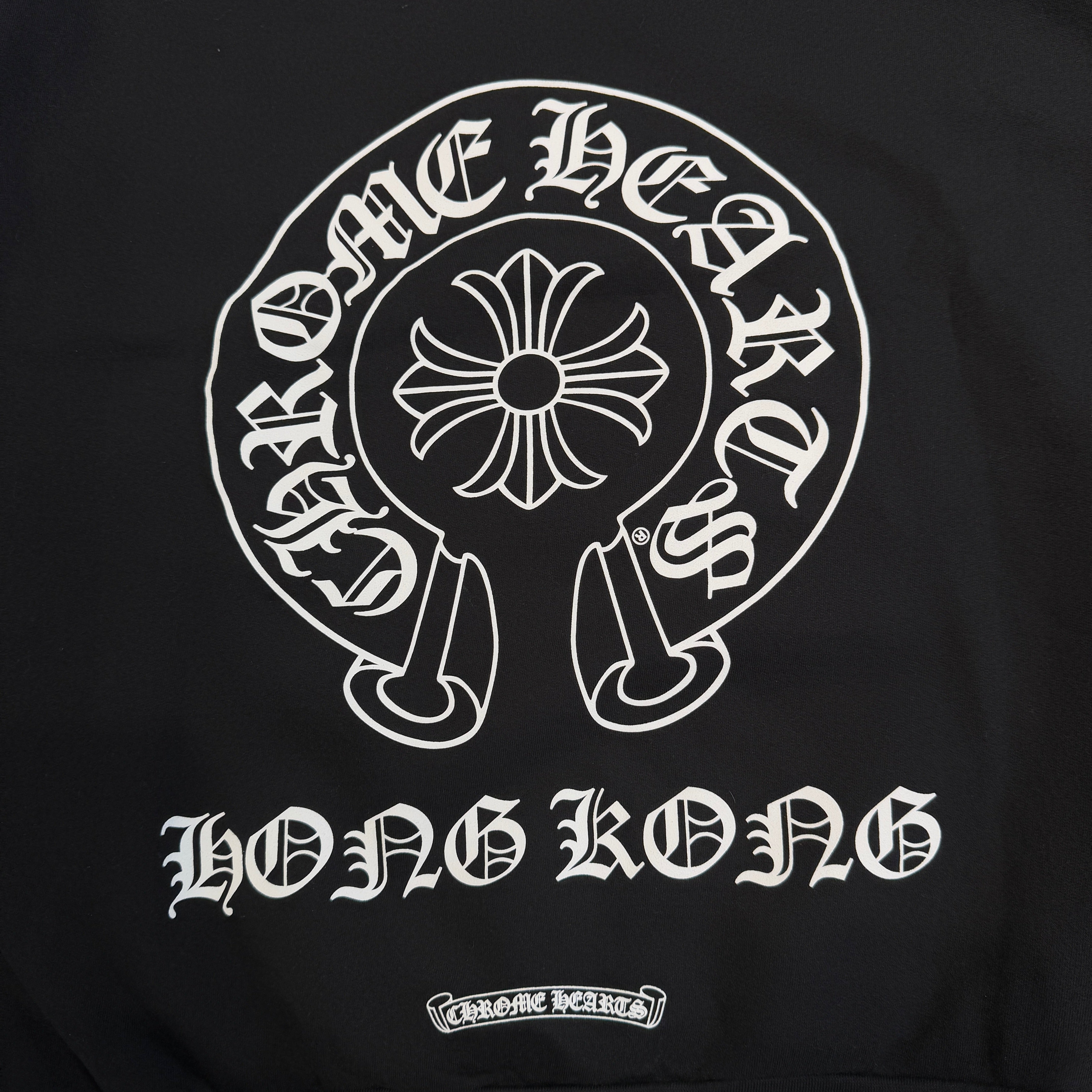 CHROME HEARTS Hong Kong Limited Horseshoe Pullover Hoodie Size XXL クロムハーツ 香港限定 ホースシュー プルオーバーフーディ サイズXXL