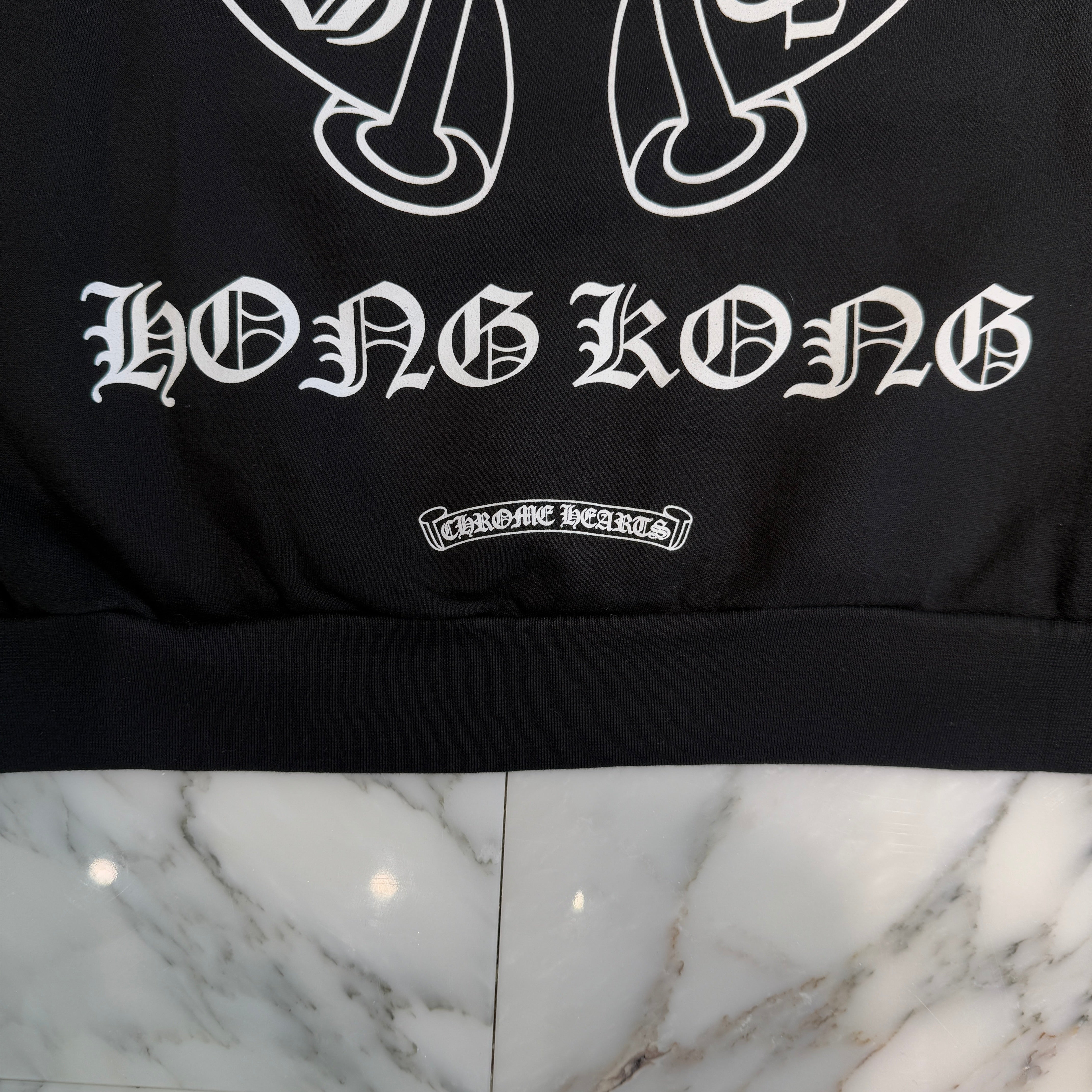 CHROME HEARTS Hong Kong Limited Horseshoe Pullover Hoodie Size XXL クロムハーツ 香港限定 ホースシュー プルオーバーフーディ サイズXXL