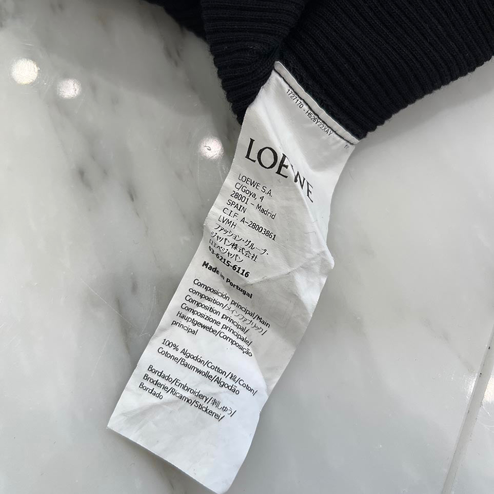 LOEWE 2025AW Anagram Logo Embroidered Oversized Long Sleeve Tee H526Y22XAY Size XS ロエベ アナグラムロゴ刺繍 オーバーサイズ ロングスリーブ Tシャツ サイズXS