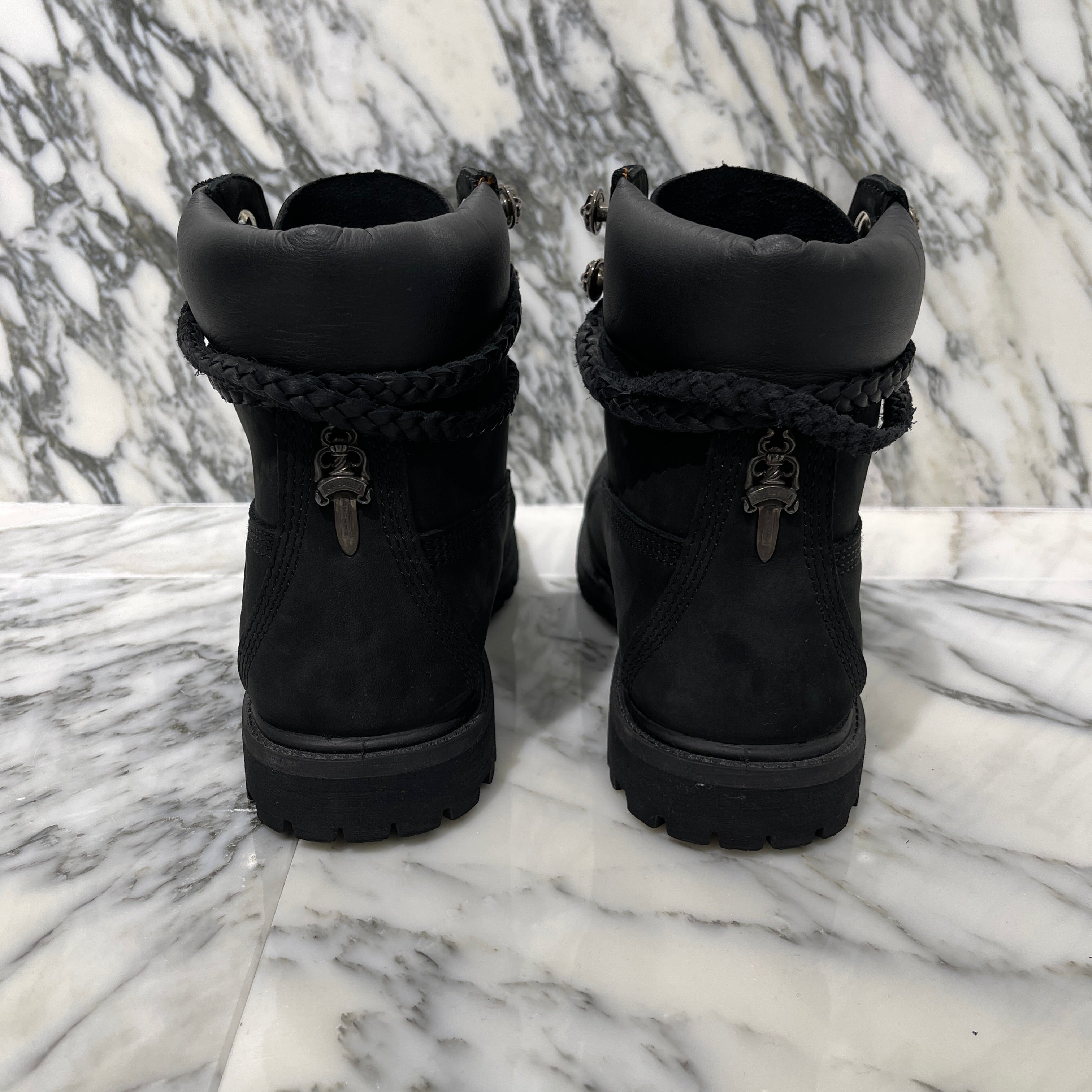 CHROME HEARTS × Timberland 6INCH Nubuck Leather Work Boots Size 8M（26cm）クロムハーツ × ティンバーランド 6インチ ヌバックレザー ワークブーツ サイズ8M（26cm）