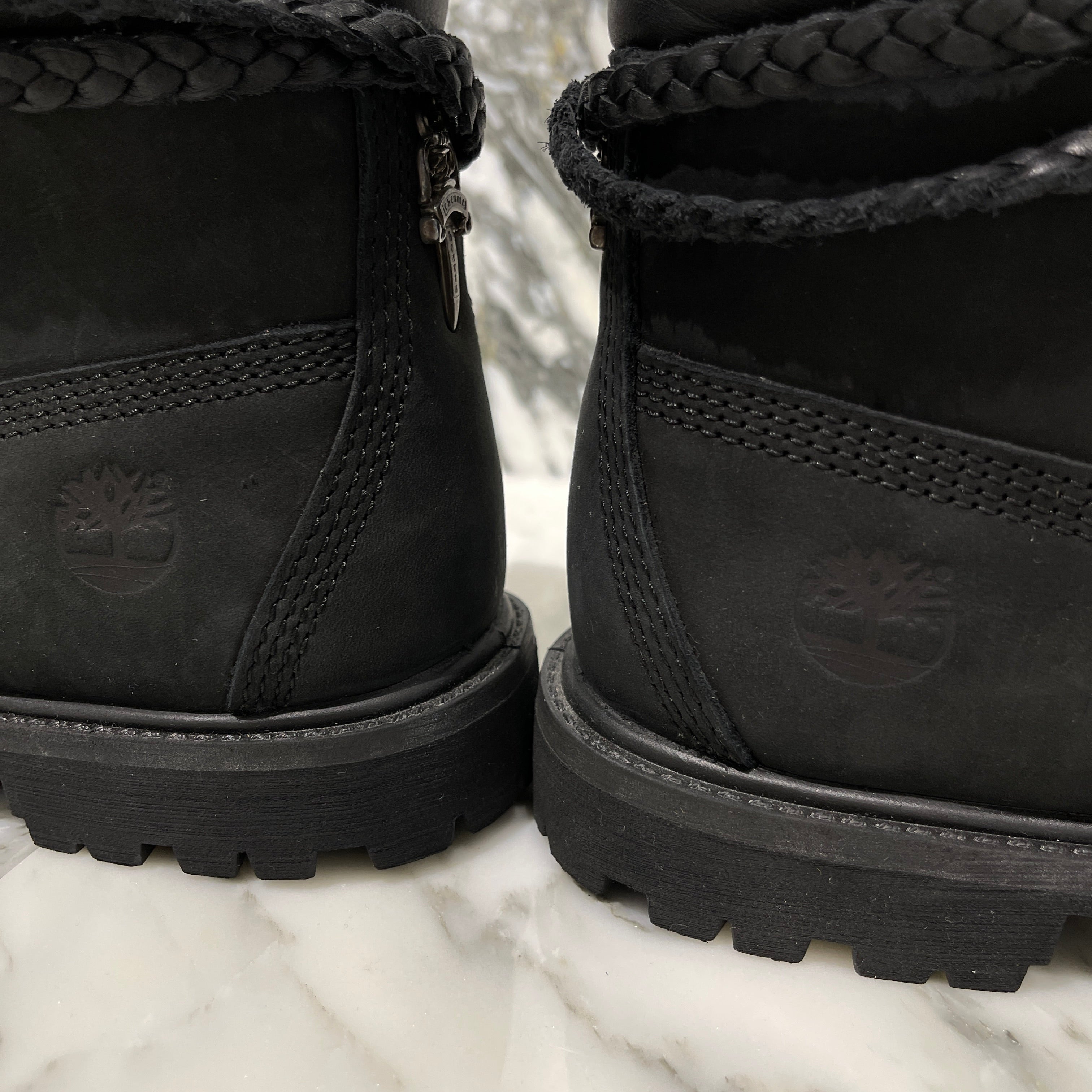 CHROME HEARTS × Timberland 6INCH Nubuck Leather Work Boots Size 8M（26cm）クロムハーツ × ティンバーランド 6インチ ヌバックレザー ワークブーツ サイズ8M（26cm）