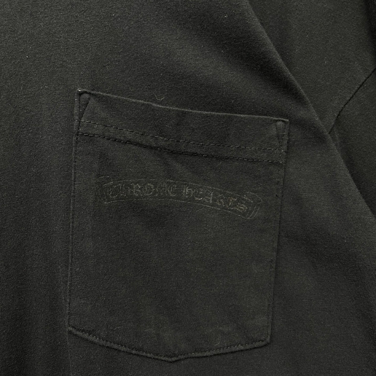 CHROME HEARTS Striped Dagger Long Sleeve Tee Size L