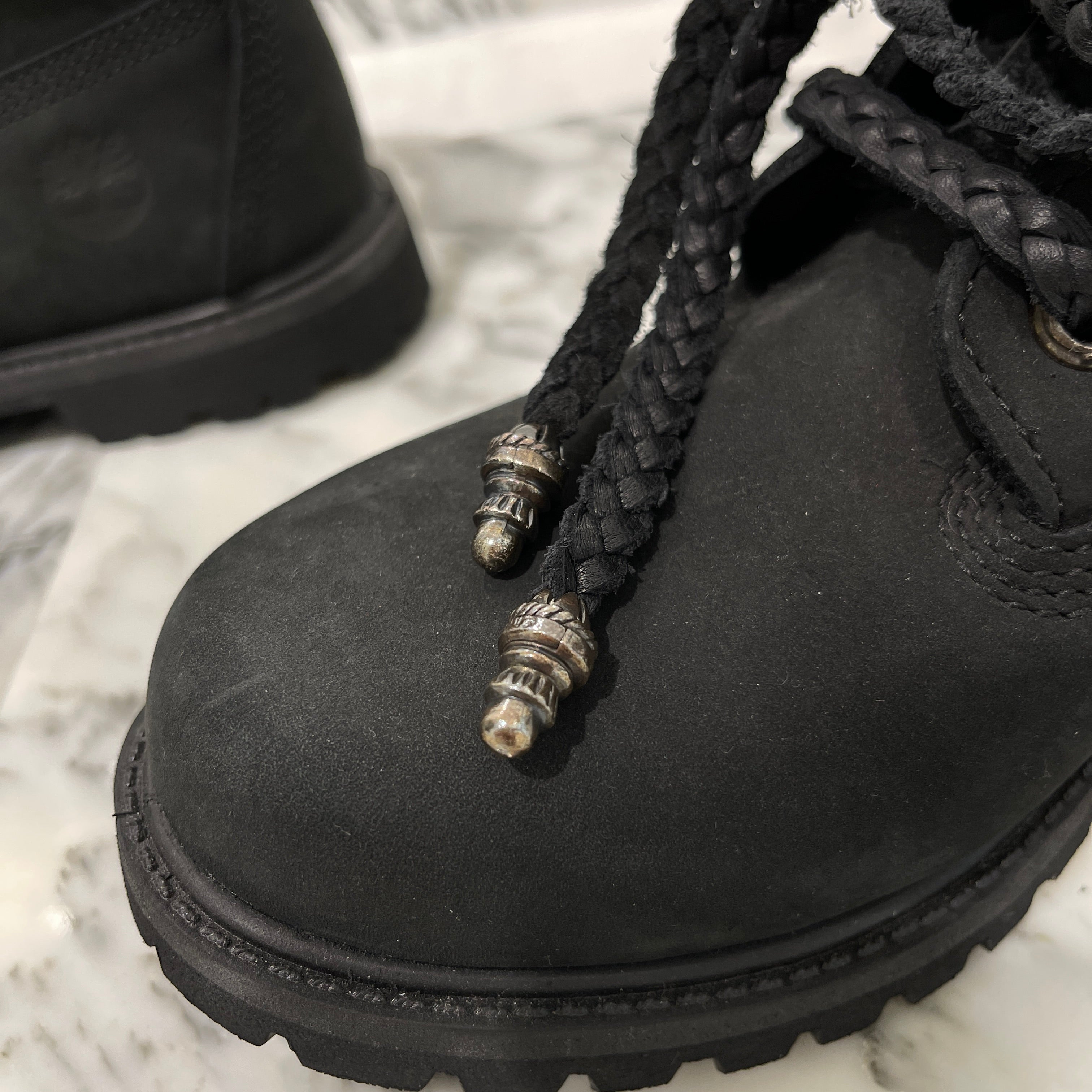 CHROME HEARTS × Timberland 6INCH Nubuck Leather Work Boots Size 8M（26cm）クロムハーツ × ティンバーランド 6インチ ヌバックレザー ワークブーツ サイズ8M（26cm）
