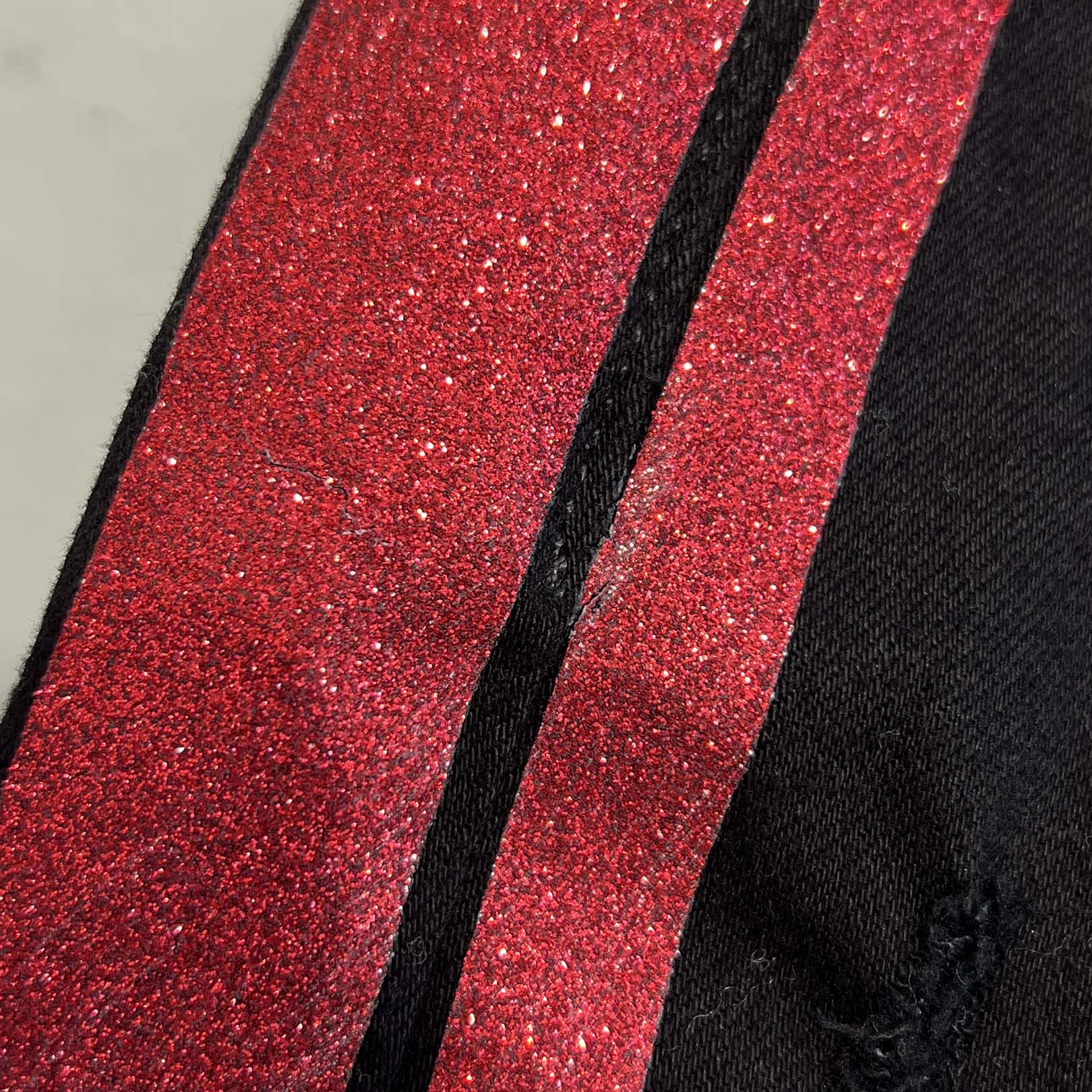 AMIRI Glitter Sideline Distressed Pants Size 31 アミリ グリッターサイドラインダメージパンツ サイズ31