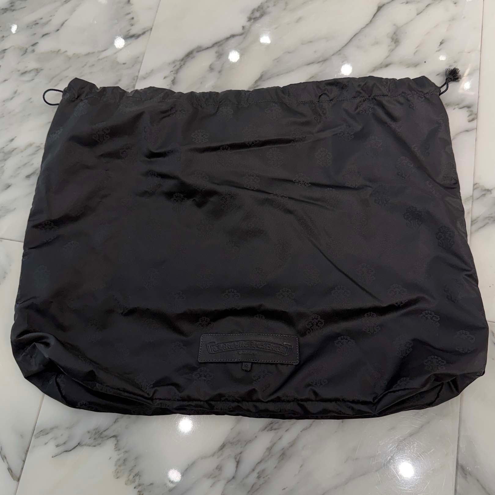 CHROME HEARTS Multi Color Cemetery Cross Patch 1 SNAT PACK LEATHER WAIST BAG クロムハーツ マルチカラー セメタリークロスパッチ 1スナットパック レザー ウェストバッグ