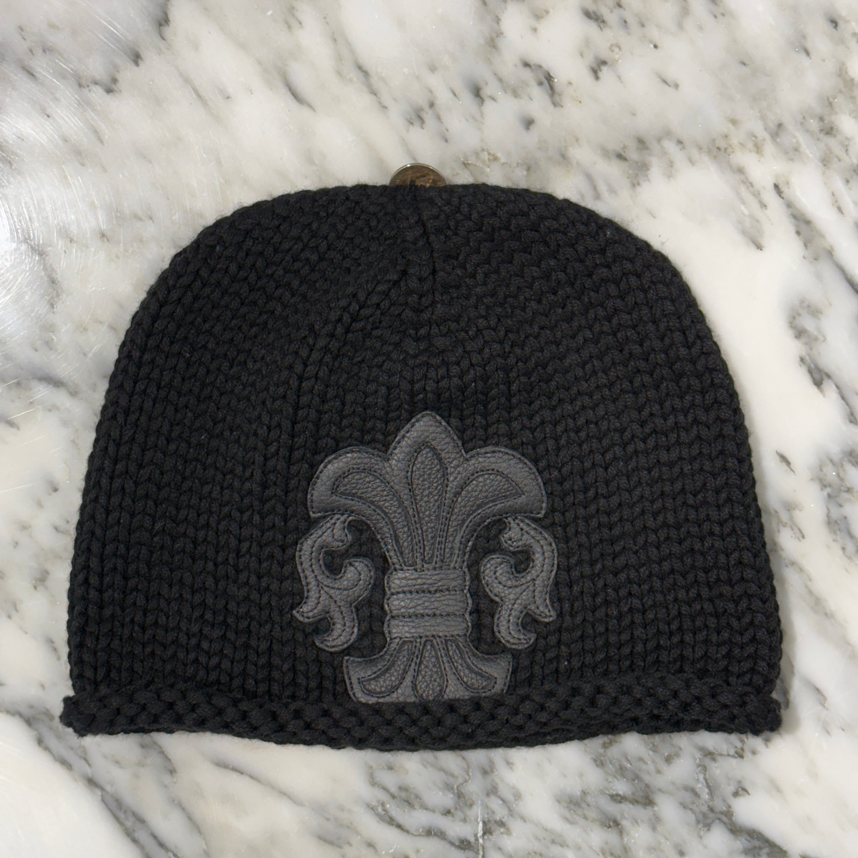 CHROME HEARTS Cashmere BS Flare Cross Patch Beanie Size ONE SIZE（53-60）クロムハーツ カシミヤ BSフレア クロスパッチ ビーニーサイズ ONE SIZE（53-60）