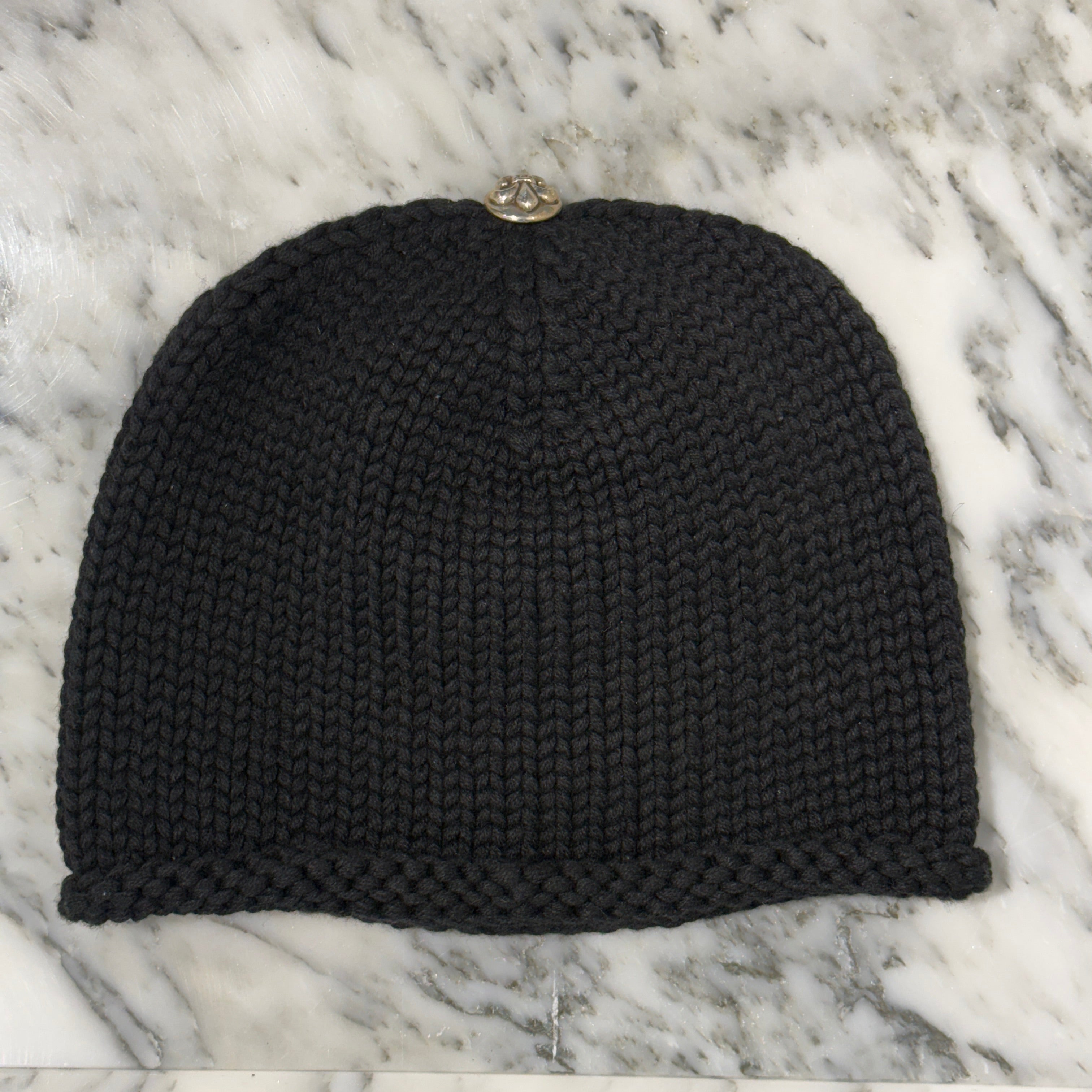 CHROME HEARTS Cashmere BS Flare Cross Patch Beanie Size ONE SIZE（53-60）クロムハーツ カシミヤ BSフレア クロスパッチ ビーニーサイズ ONE SIZE（53-60）