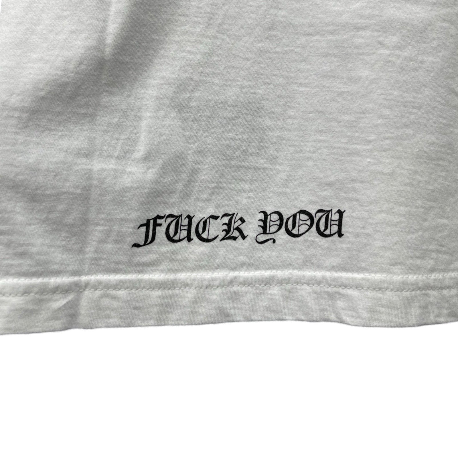 CHROME HEARTS Los Angeles Scroll Label Logo Tee Size S