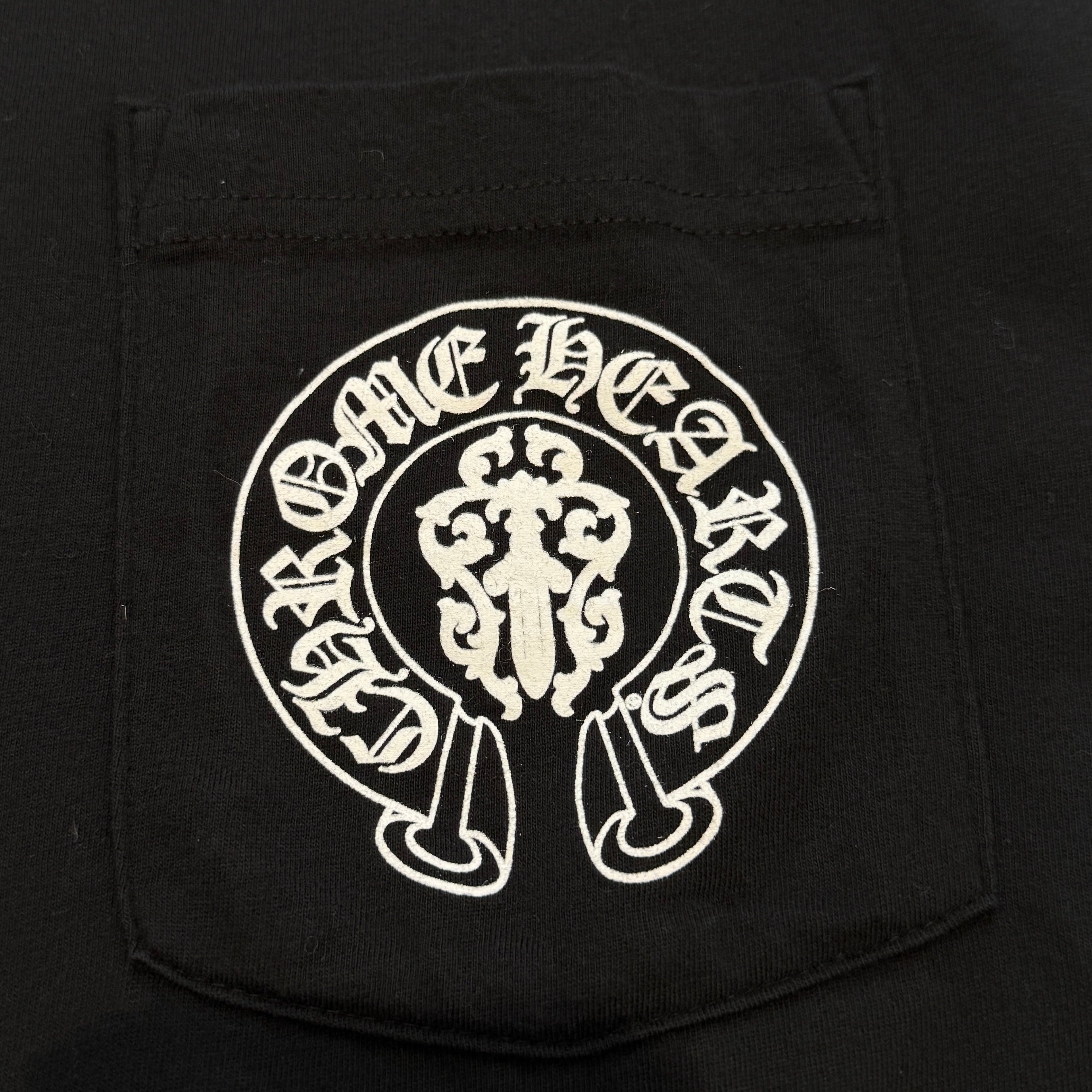 CHROME HEARTS American Flag Vine Dagger Horseshoe Long Sleeve Tee Size L クロムハーツ アメリカンフラッグ ヴァインダガーホースシュー ロングスリーブTシャツ サイズL