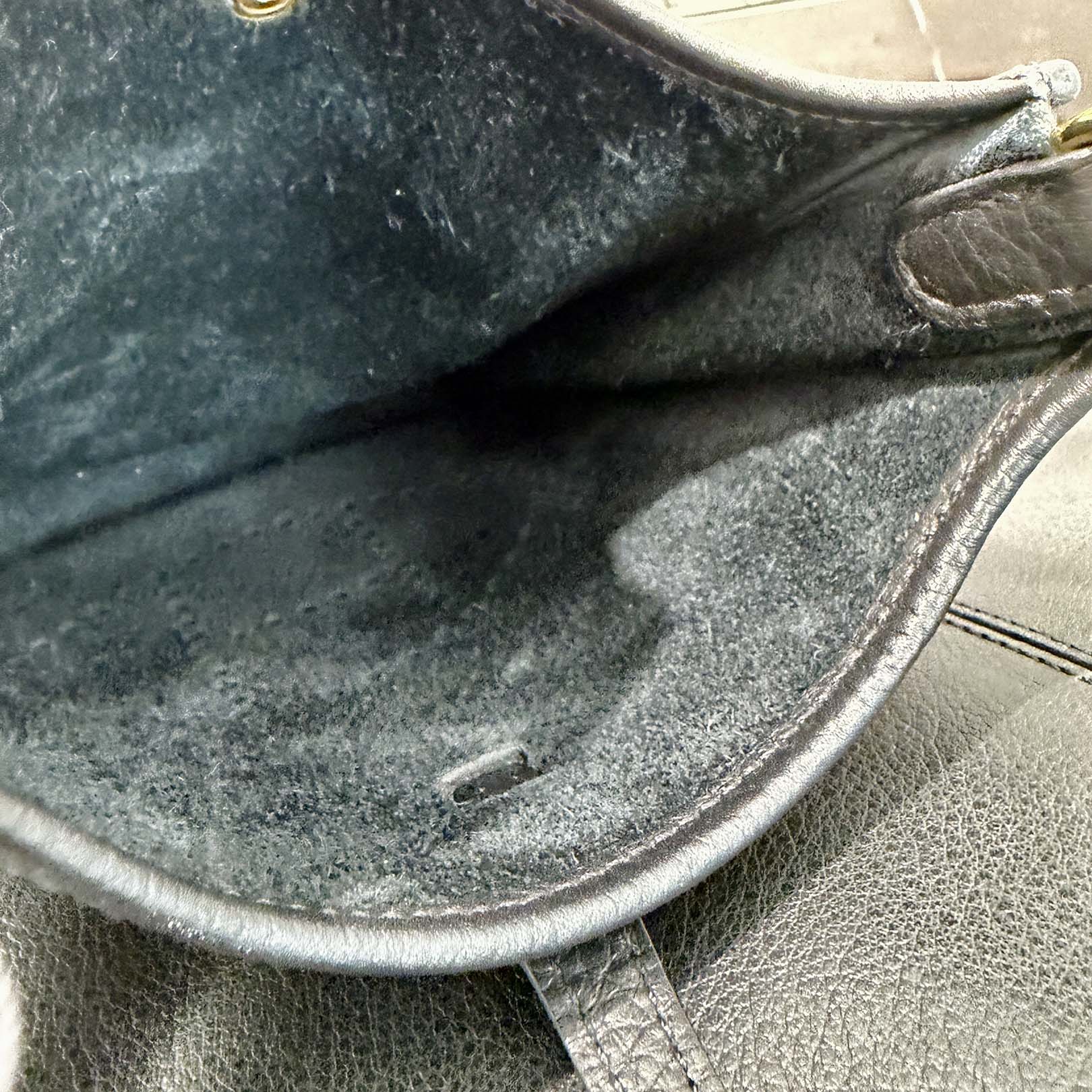 HERMES Evelyn Amazon TPM "Noir" K刻印 エルメス エブリン アマゾン TPM "ノワール" レザーショルダーバッグ K刻印