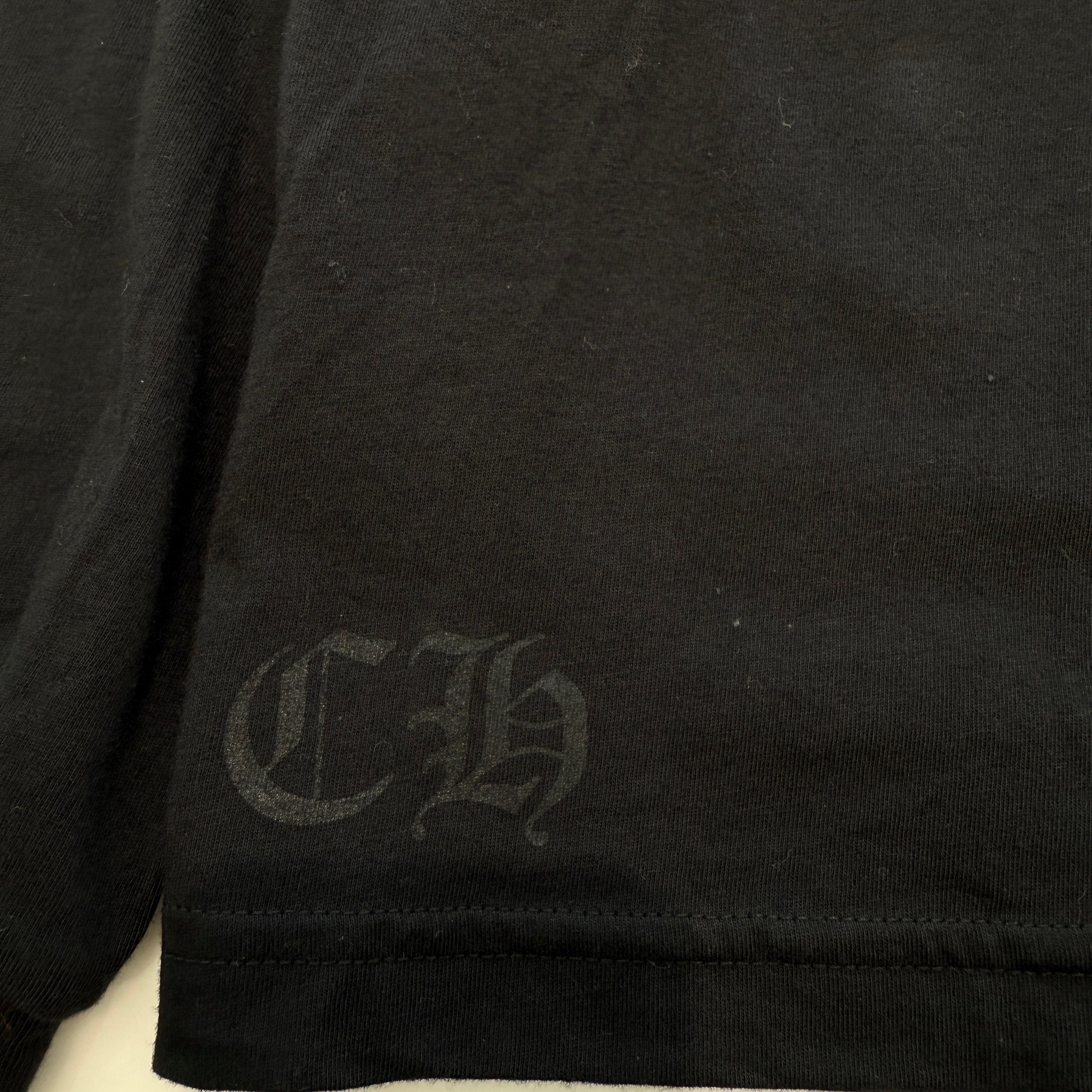 CHROME HEARTS American Flag Vine Dagger Horseshoe Long Sleeve Tee Size L クロムハーツ アメリカンフラッグ ヴァインダガーホースシュー ロングスリーブTシャツ サイズL