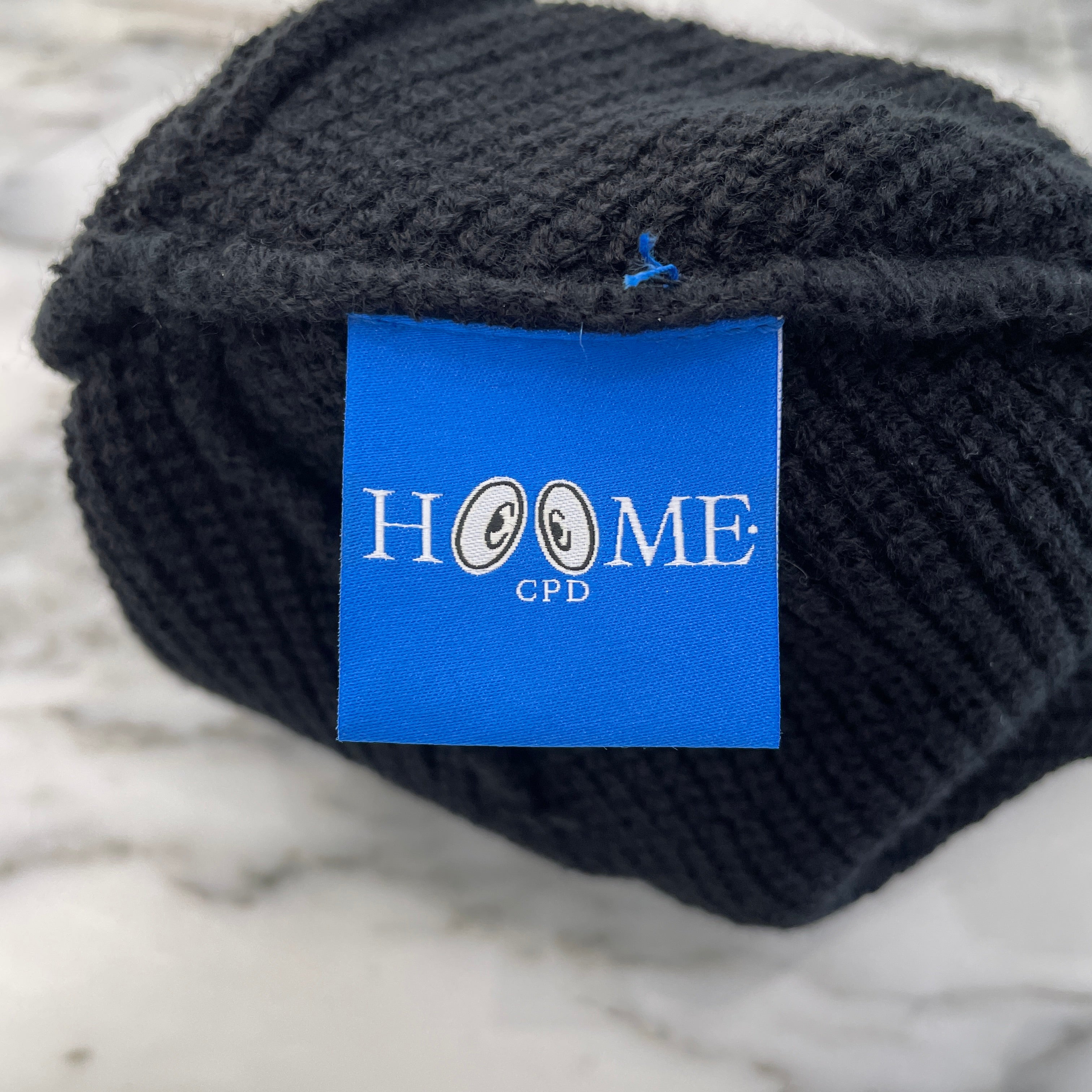 COIN PARKING DELIVERY 2024AW CPD LOVE Patch Beanie #18 "Black" CPD-0061 Size ONE SIZE コインパーキングデリバリー CPD ラブ パッチビーニー "ブラック" サイズONE SIZE