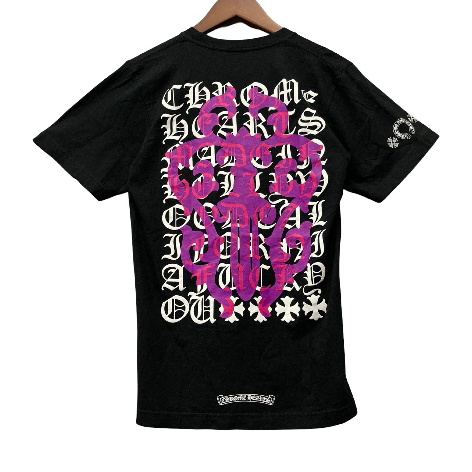 CHROME HEARTS Dagger Eye Chart Tee Size S