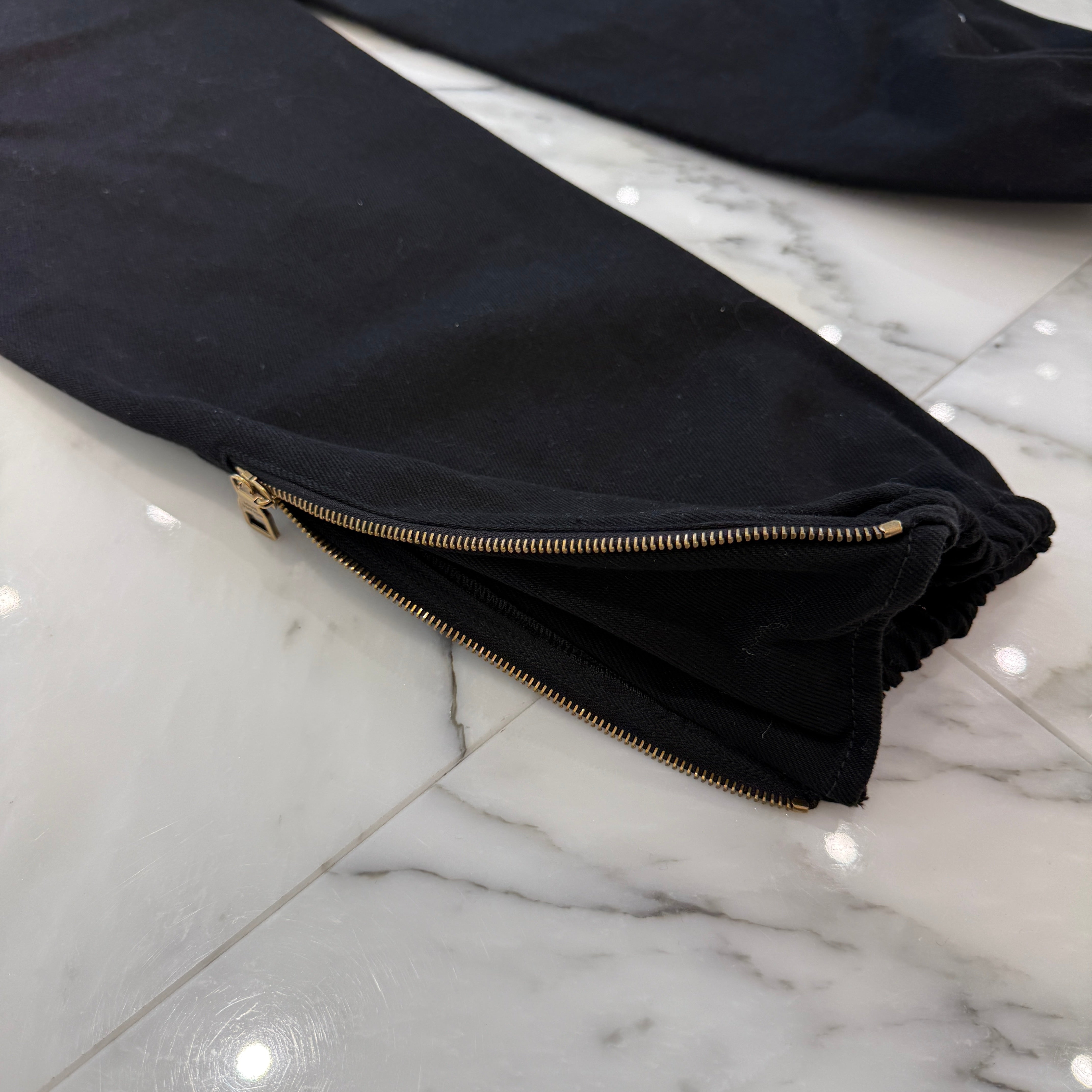 LOUIS VUITTON 2022AW Monogram Detail Carpenter Denim Pants HND10W Size 28 ルイヴィトン モノグラムディテール カーペンター デニムパンツ サイズ28