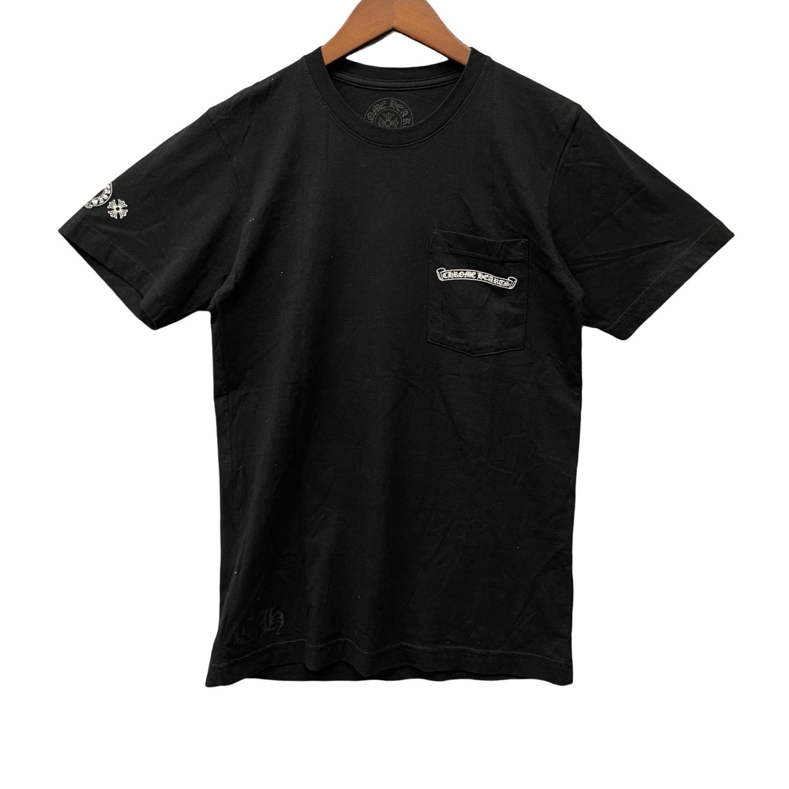 CHROME HEARTS Dagger Eye Chart Tee Size S