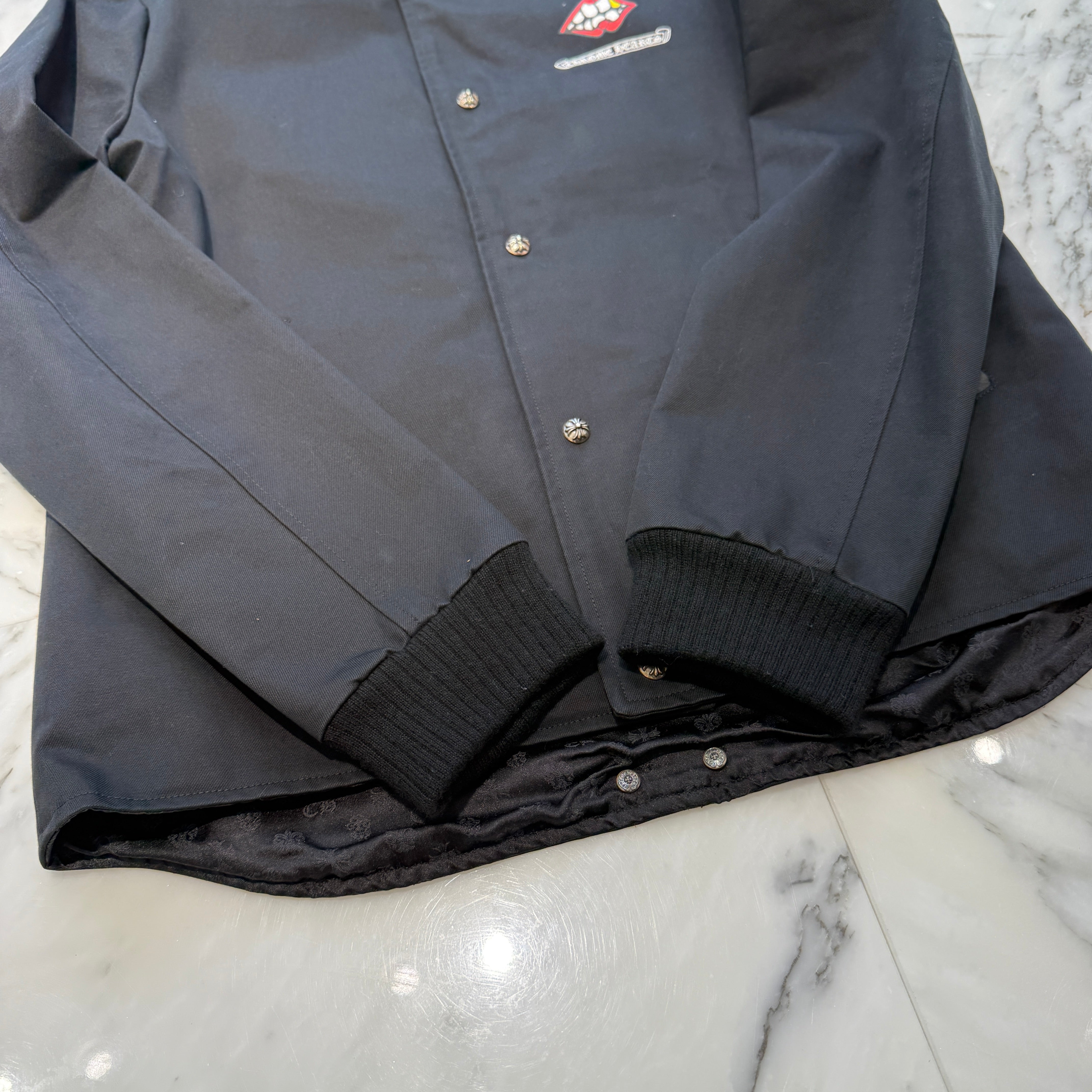 CHROME HEARTS × MATTY BOY PPO FORM Bomber Jacket Size M クロムハーツ × マッティボーイ PPO フォーム ボンバージャケット サイズM