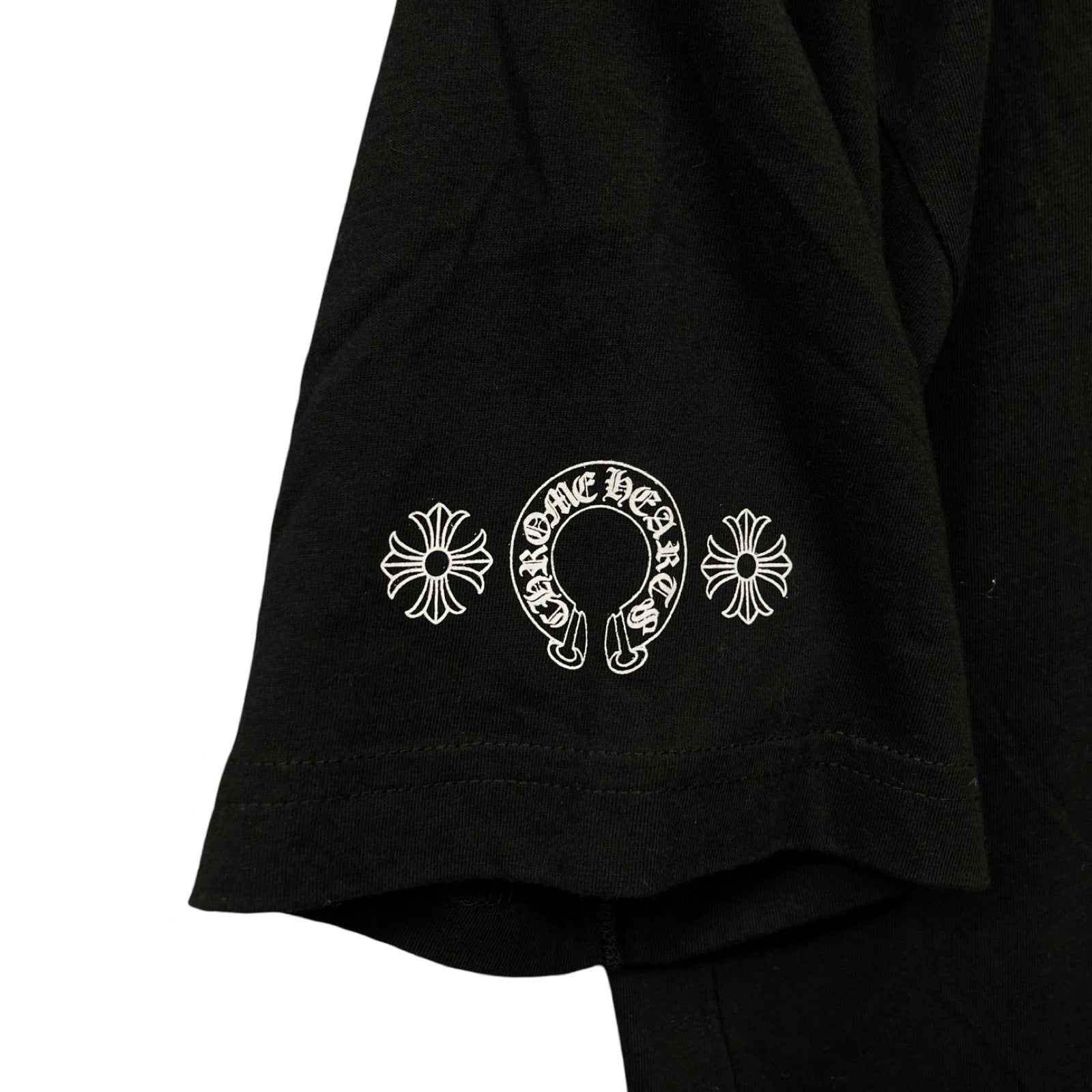 CHROME HEARTS Dagger Eye Chart Tee Size S