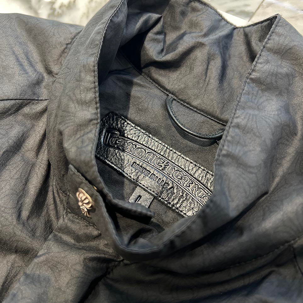 CHROME HEARTS CH Logo Embroidery U Match Point Nylon Jacket Size L クロムハーツ CHロゴ刺繍 Uマッチポイント ナイロンジャケット サイズL