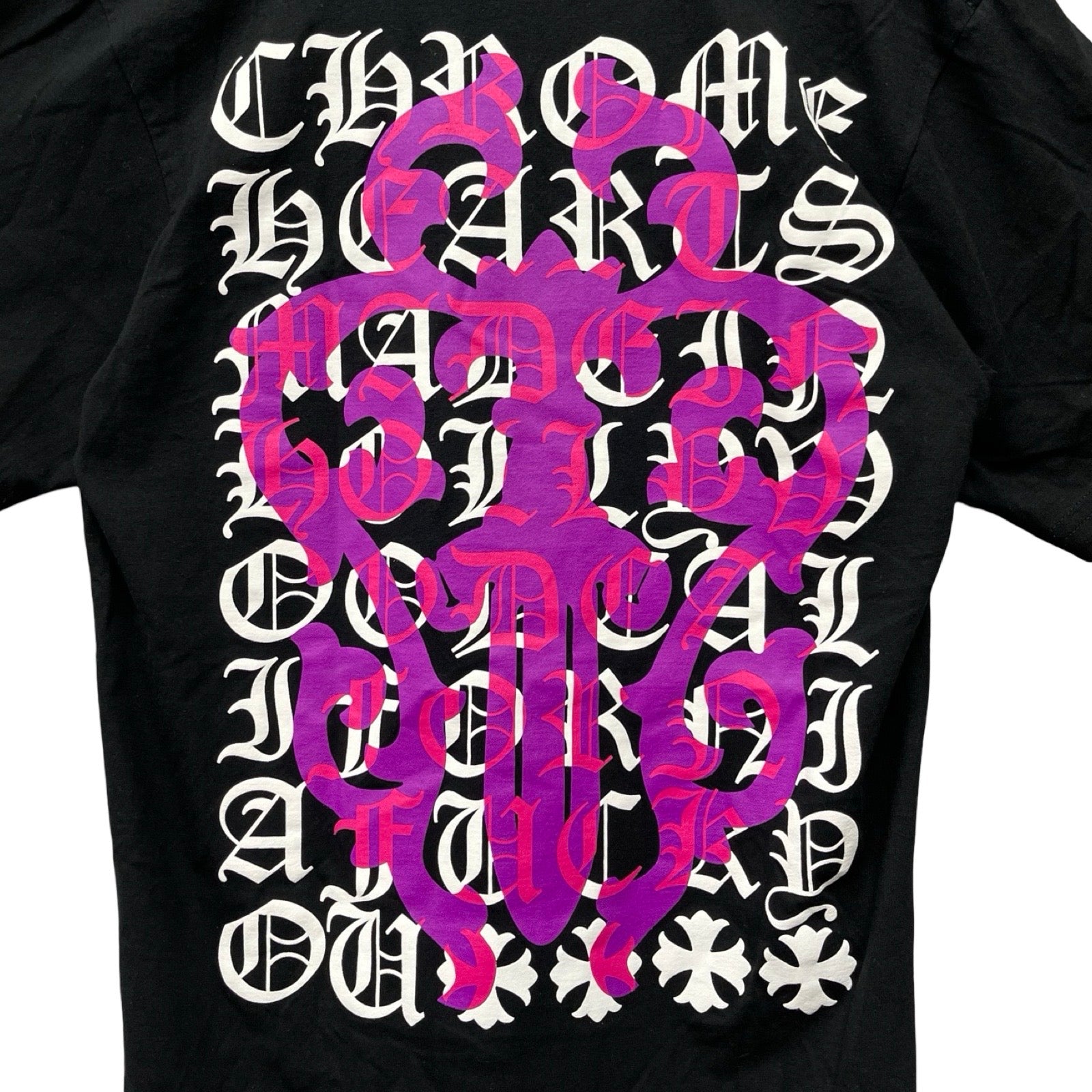 CHROME HEARTS Dagger Eye Chart Tee Size S