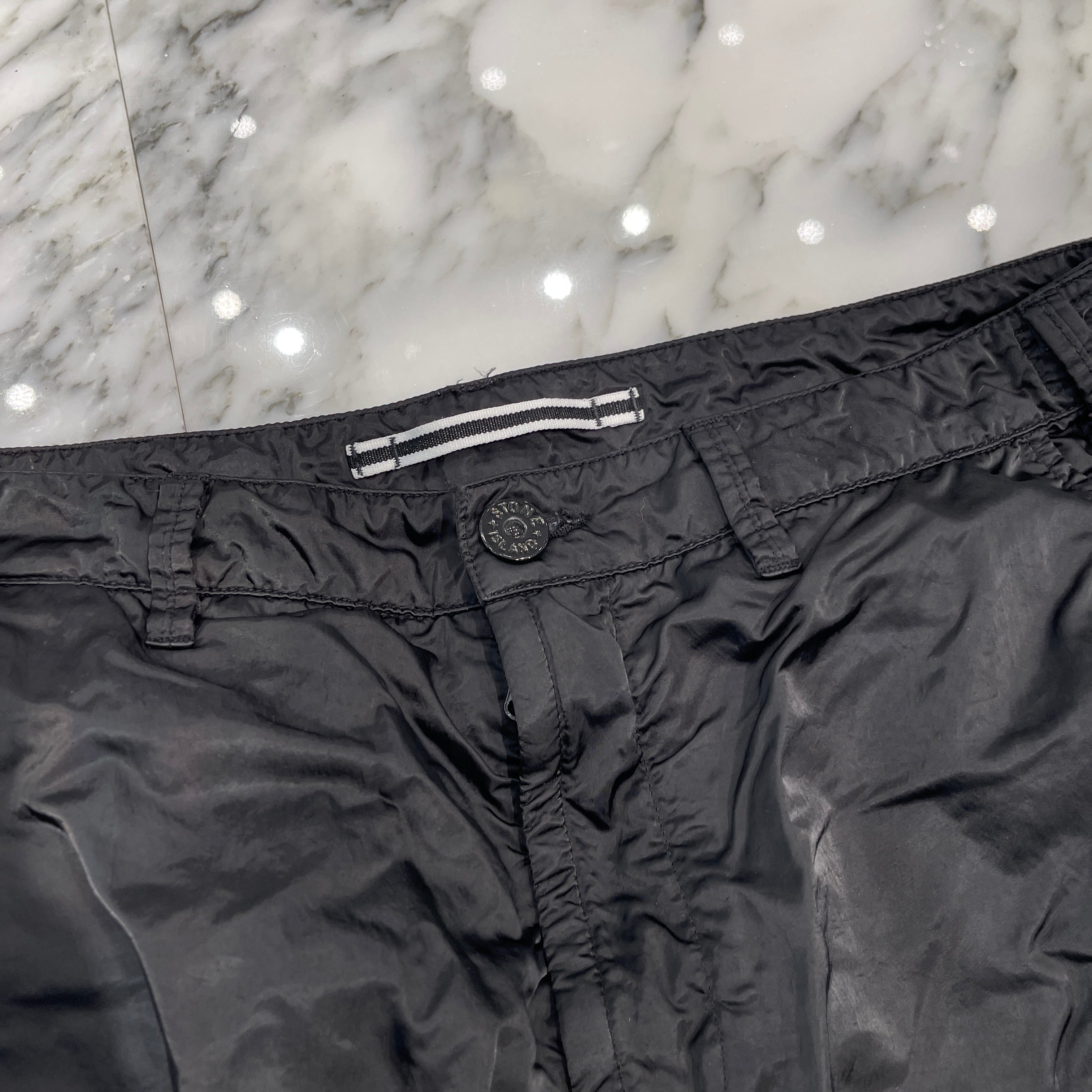 STONE ISLAND 2021AW Zip Nylon Cargo Long Pants 751531021 Size 33 ストーンアイランド ジップ ナイロン カーゴロングパンツ サイズ33