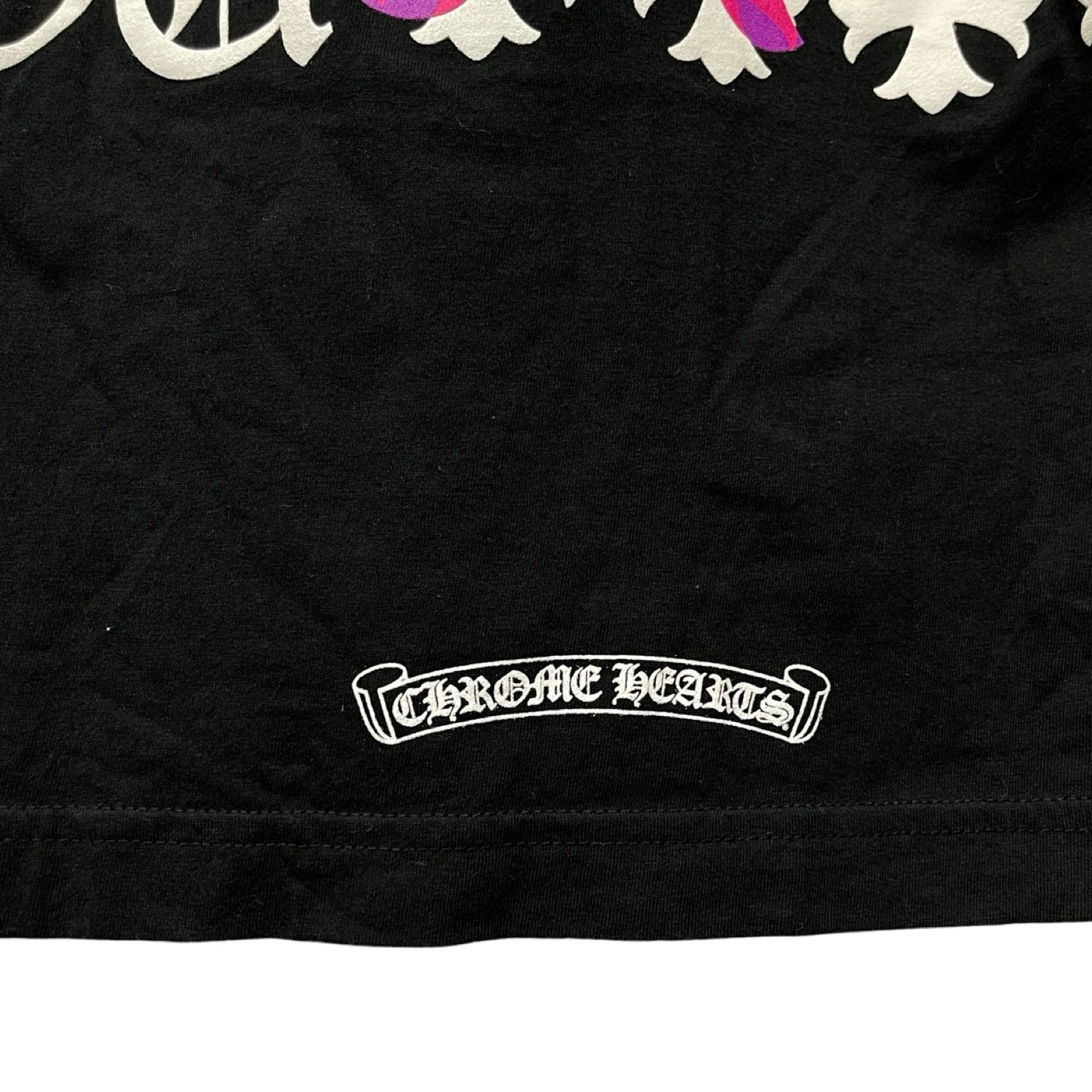 CHROME HEARTS Dagger Eye Chart Tee Size S