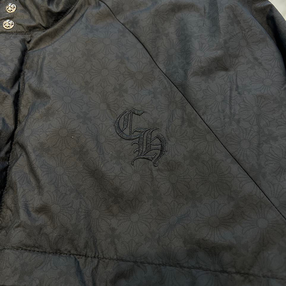 CHROME HEARTS CH Logo Embroidery U Match Point Nylon Jacket Size L クロムハーツ CHロゴ刺繍 Uマッチポイント ナイロンジャケット サイズL