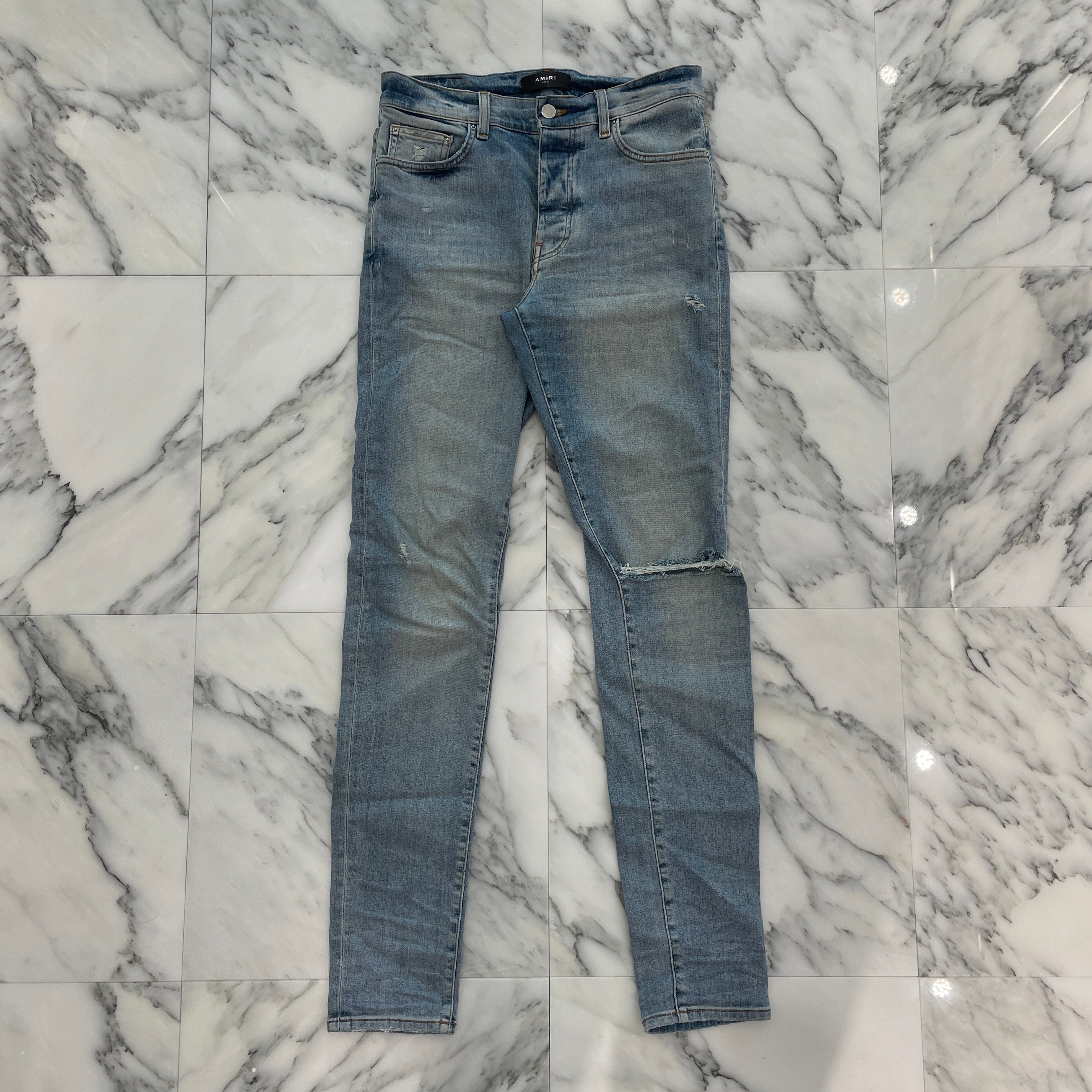 AMIRI Shotgun Processing Slim Fit Skinny Jeans Size 31 アミリ ショットガン加工 クラッシュ スリムフィット スキニージーンズ サイズ31