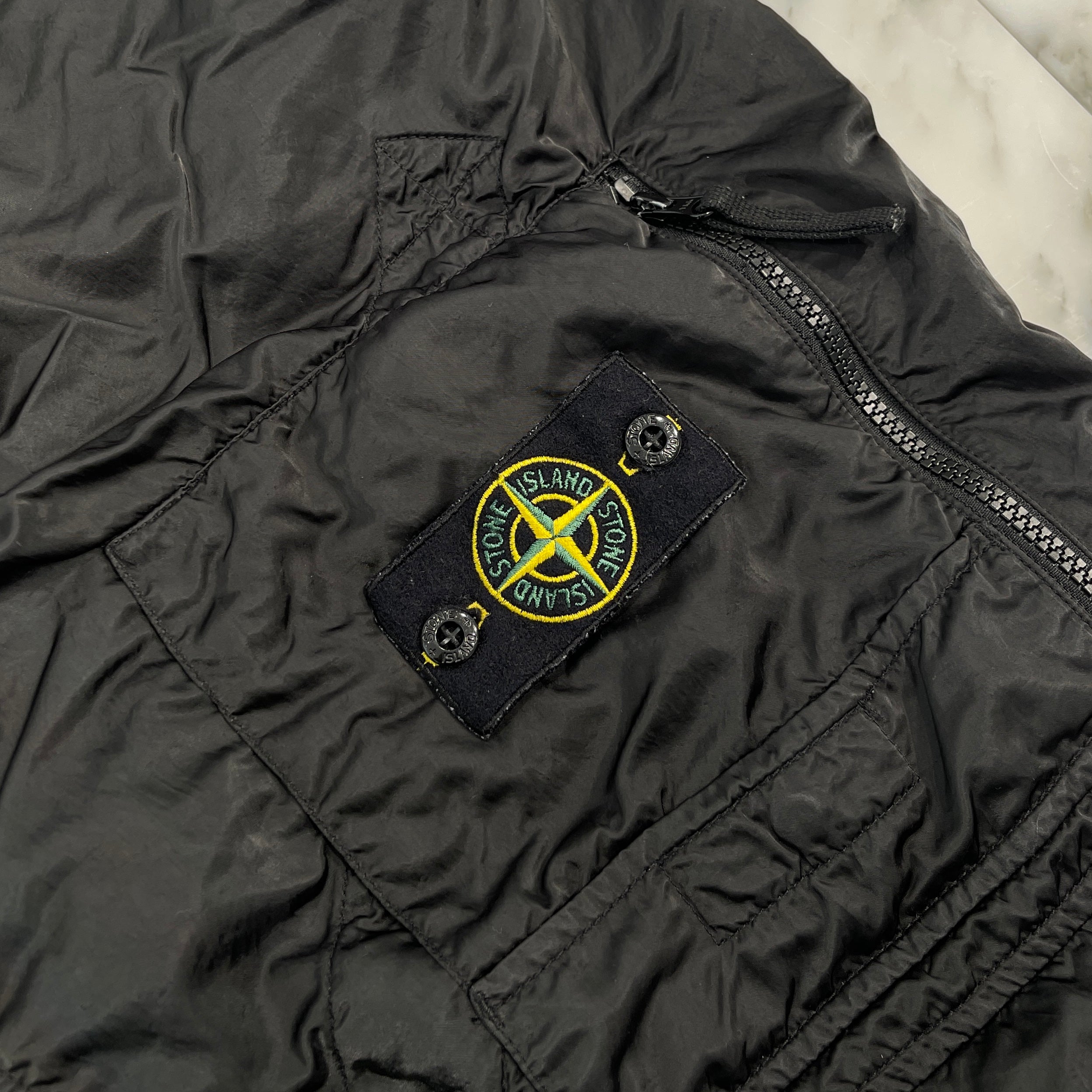 STONE ISLAND 2021AW Zip Nylon Cargo Long Pants 751531021 Size 33 ストーンアイランド ジップ ナイロン カーゴロングパンツ サイズ33