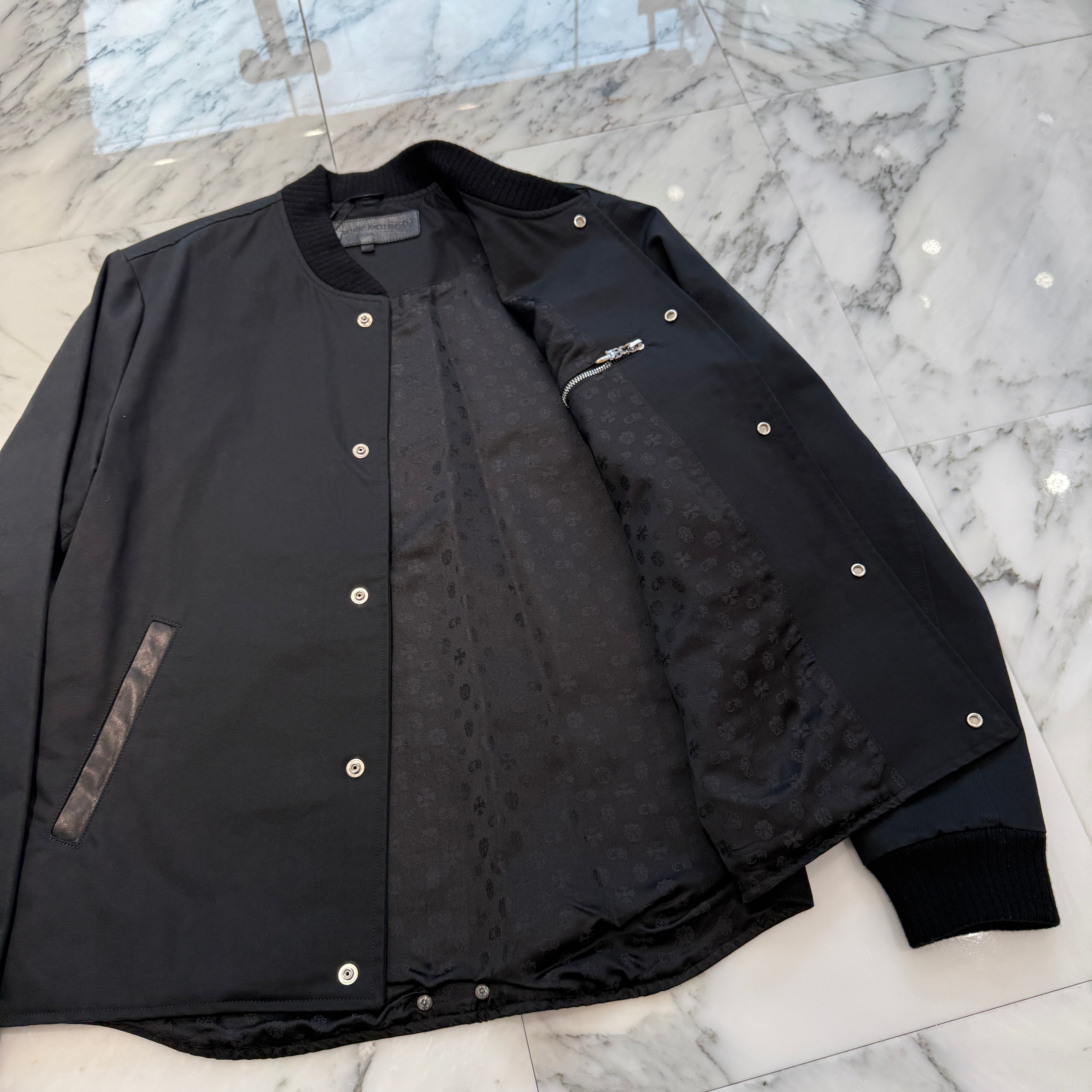 CHROME HEARTS × MATTY BOY PPO FORM Bomber Jacket Size M クロムハーツ × マッティボーイ PPO フォーム ボンバージャケット サイズM