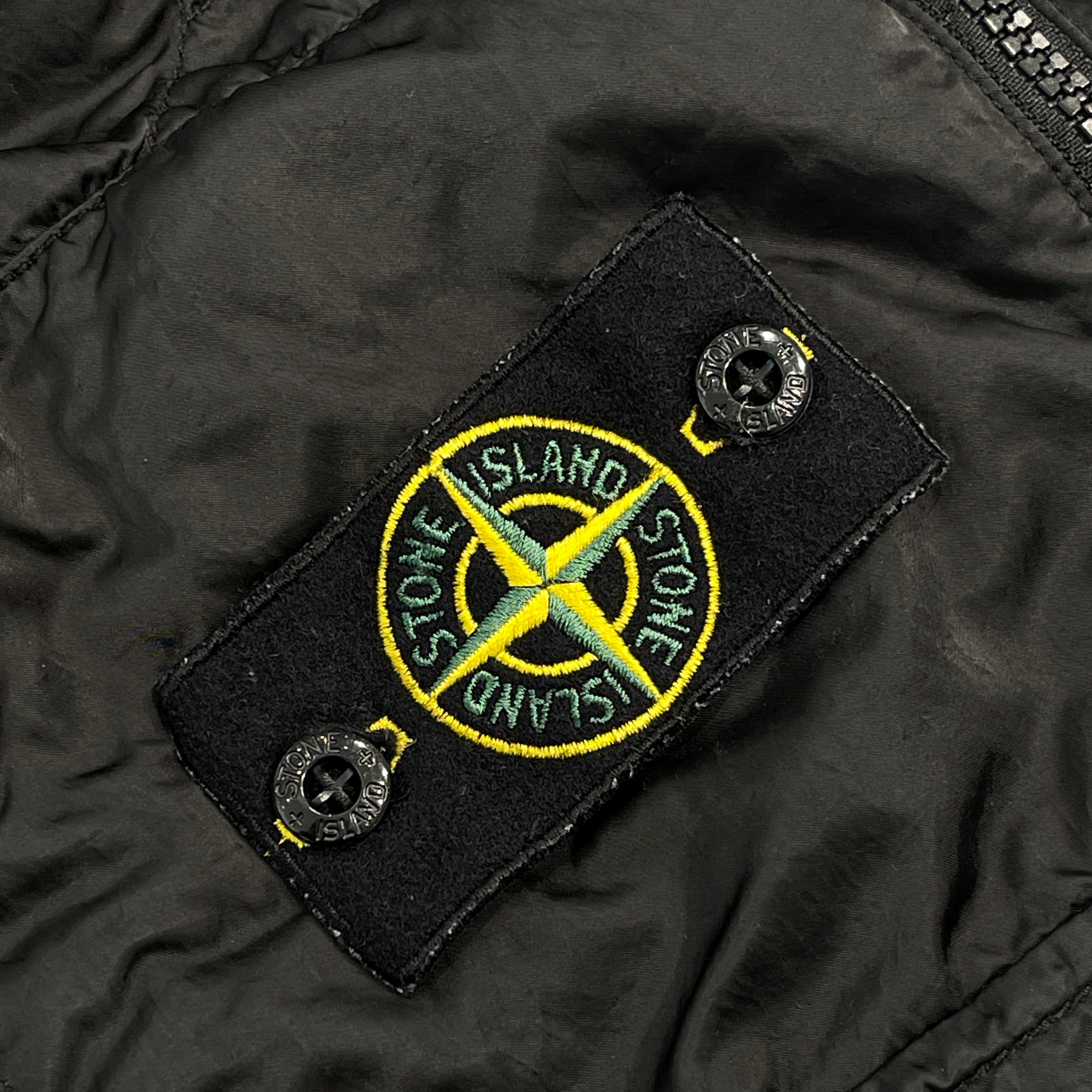 STONE ISLAND 2021AW Zip Nylon Cargo Long Pants 751531021 Size 33