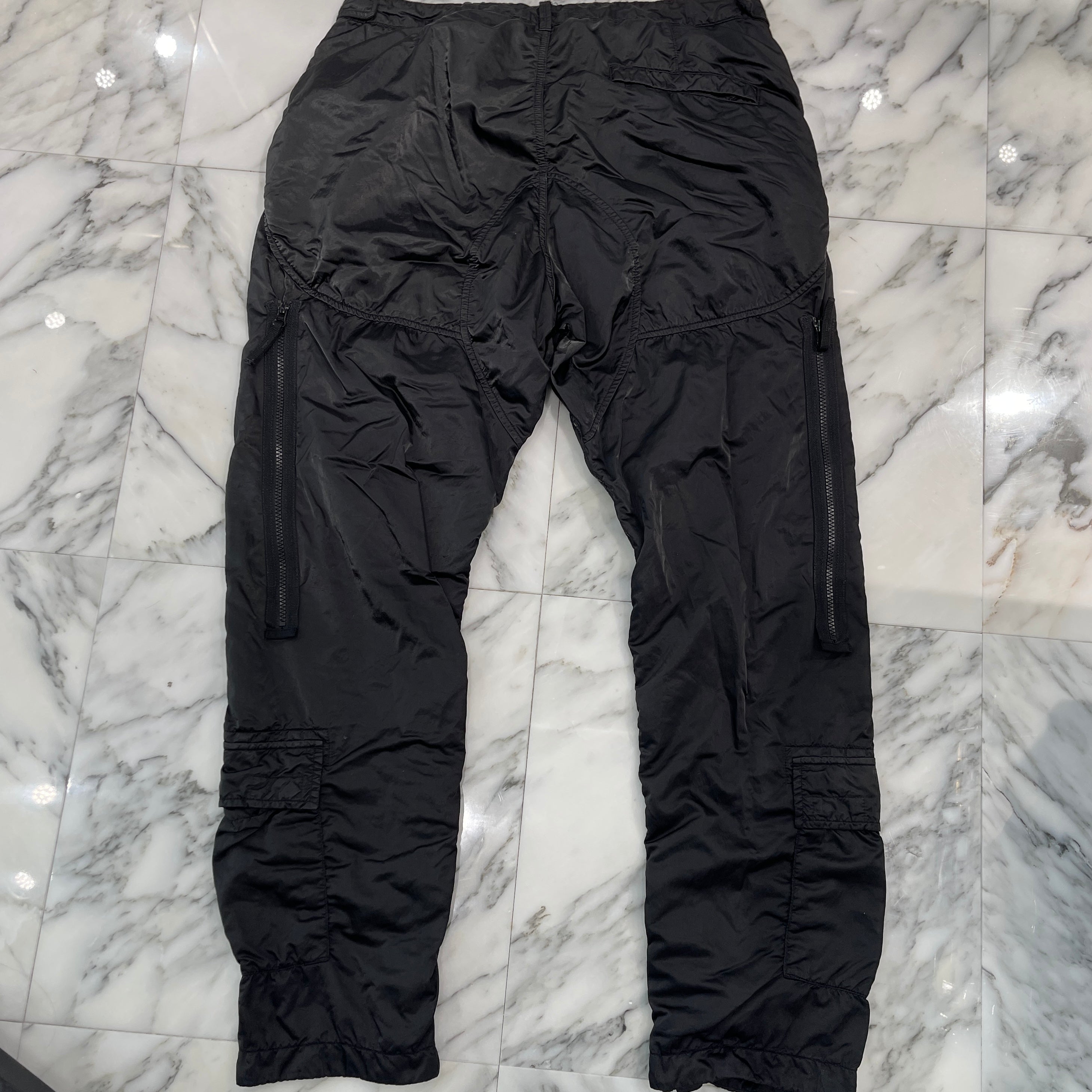 STONE ISLAND 2021AW Zip Nylon Cargo Long Pants 751531021 Size 33 ストーンアイランド ジップ ナイロン カーゴロングパンツ サイズ33