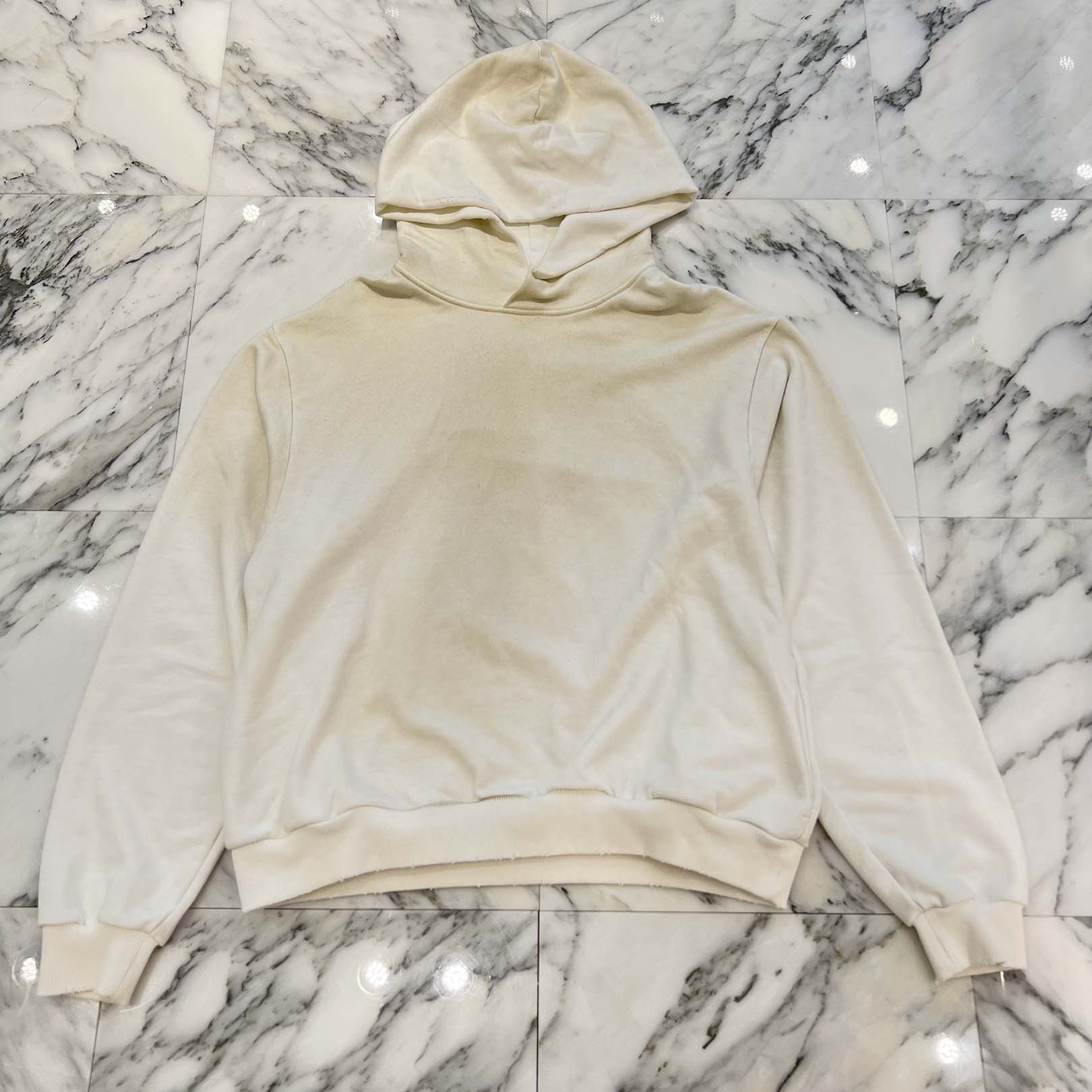 Acne Studios 2024SS Garment Dye Spray Logo Hoodie Sweater FN-UX-SWEA000020 Size L アクネストゥディオズ ガーメントダイスプレー加工ロゴフーディーセーター サイズL