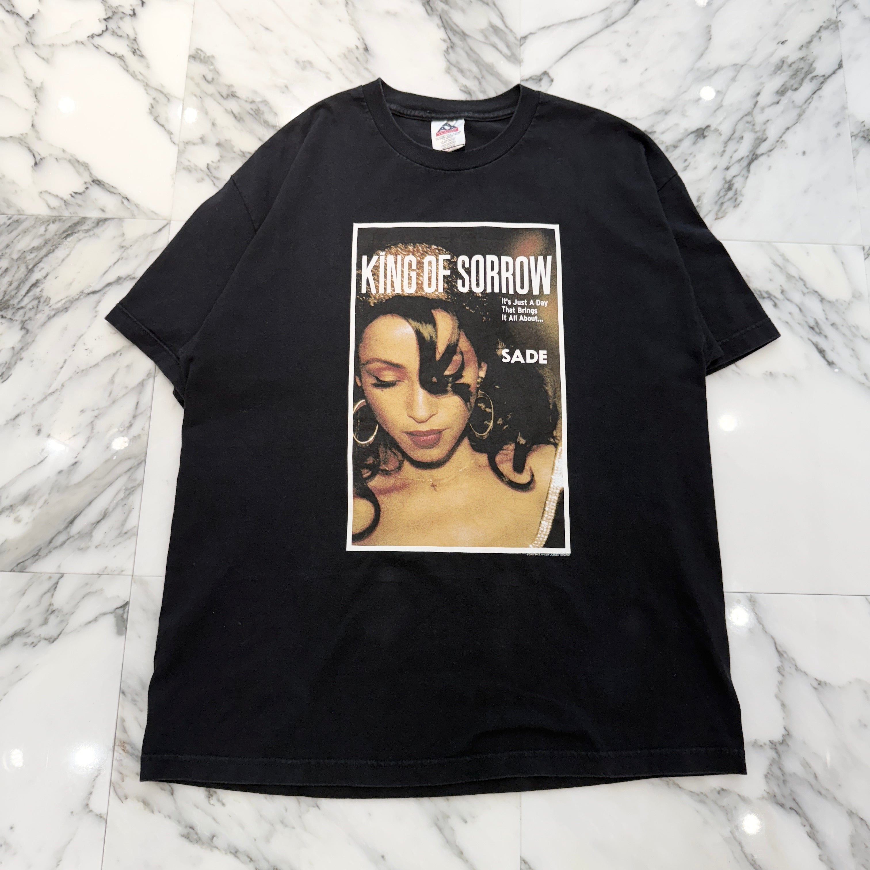 Vintage 00's SADE "King Of Sorrow" 2001 S/S Tee Size XL 00's シャーデー "キングオブソロー" 2001 Tシャツ サイズXL