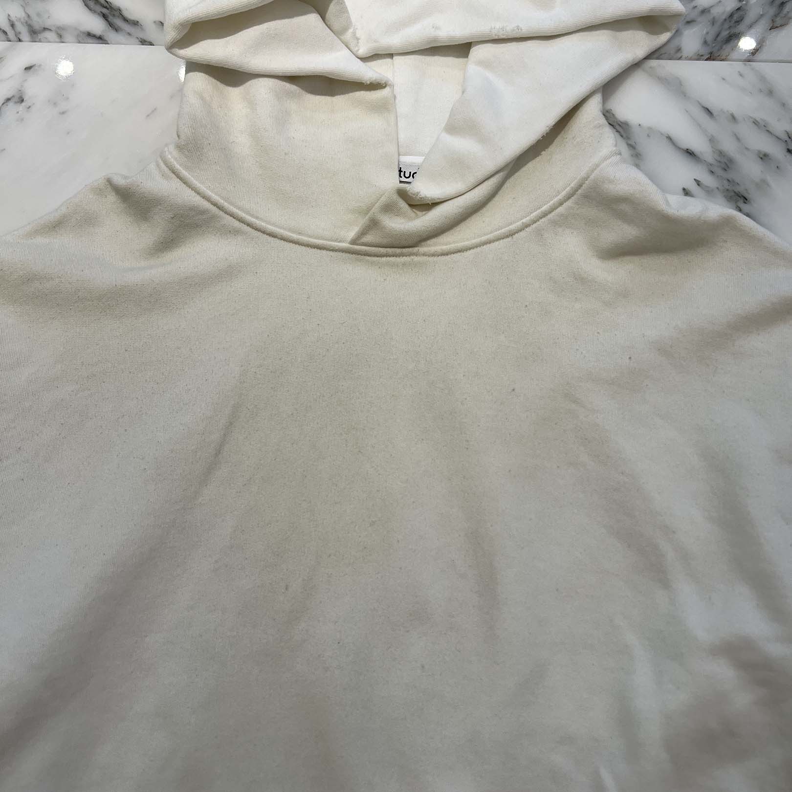 Acne Studios 2024SS Garment Dye Spray Logo Hoodie Sweater FN-UX-SWEA000020 Size L アクネストゥディオズ ガーメントダイスプレー加工ロゴフーディーセーター サイズL