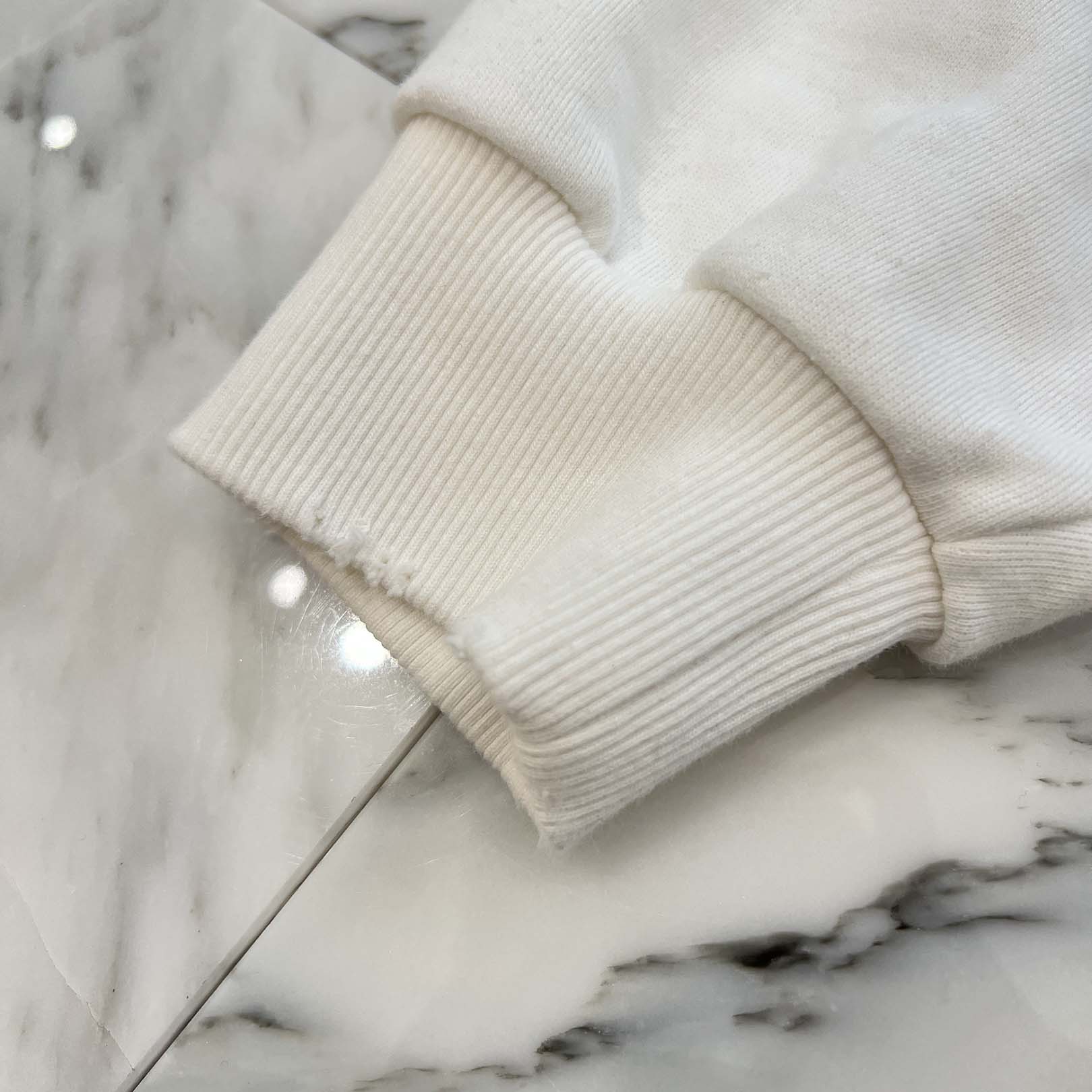 Acne Studios 2024SS Garment Dye Spray Logo Hoodie Sweater FN-UX-SWEA000020 Size L アクネストゥディオズ ガーメントダイスプレー加工ロゴフーディーセーター サイズL