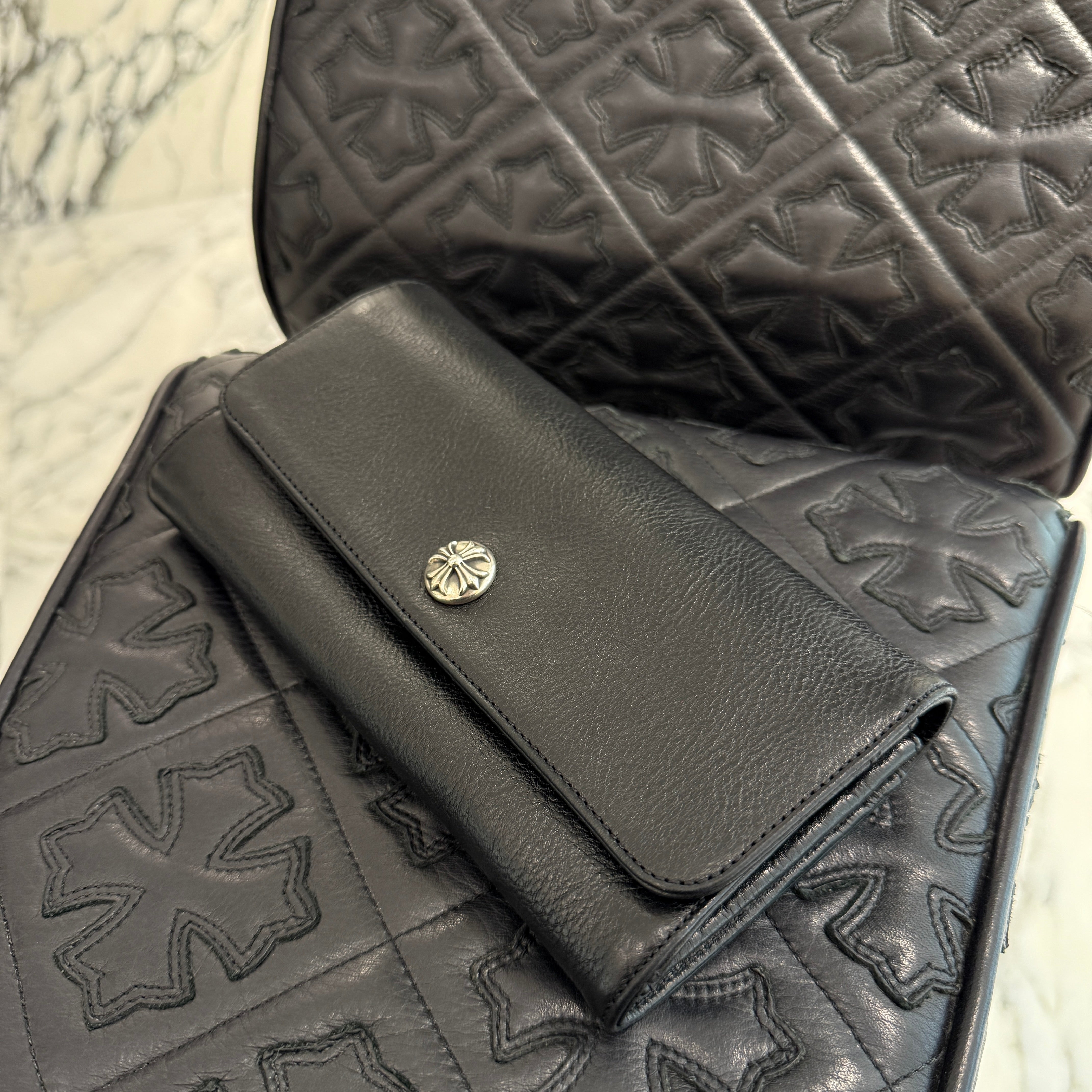 CHROME HEARTS Judy Cross Ball Long Wallet クロムハーツ ジュディ クロスボール ロングウォレット