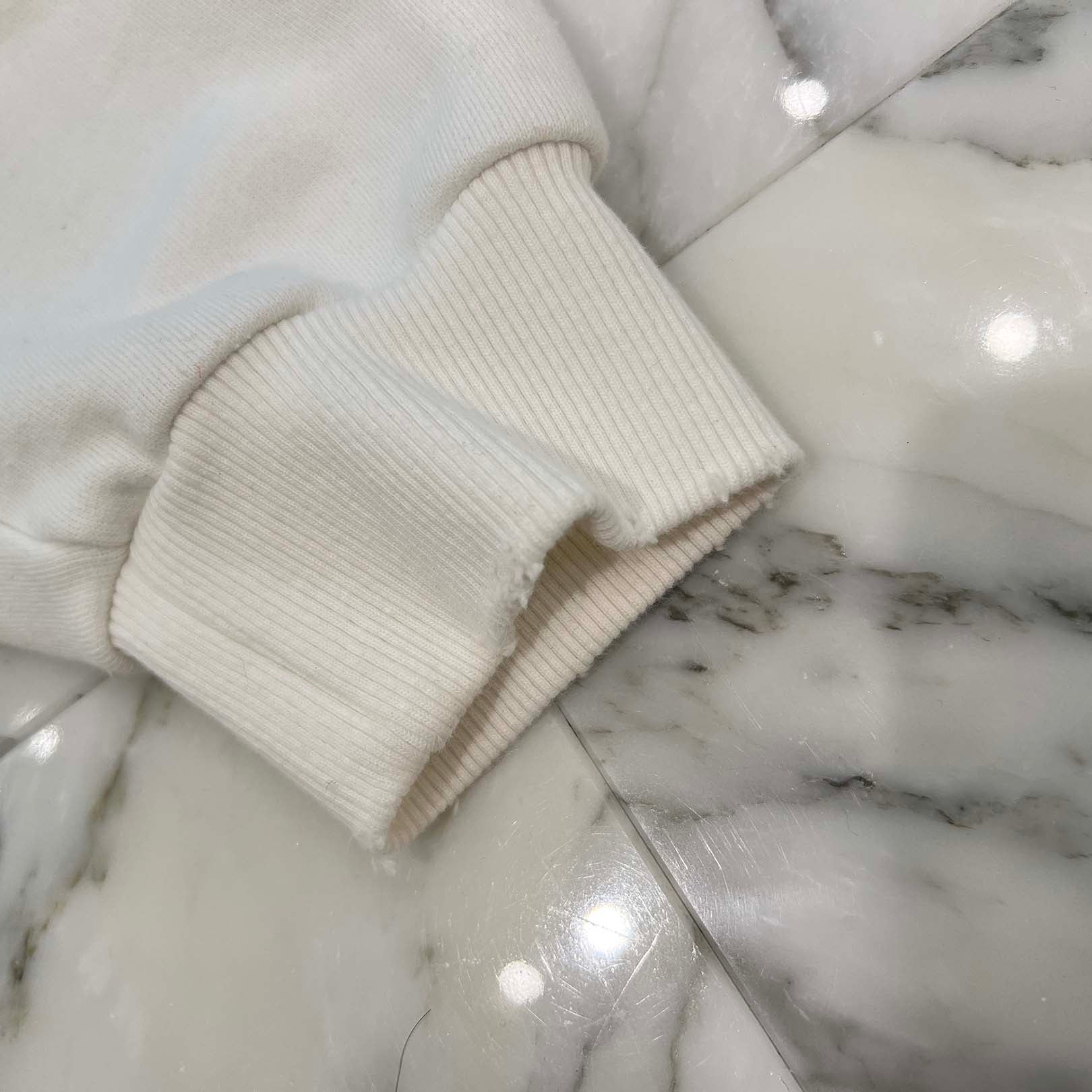 Acne Studios 2024SS Garment Dye Spray Logo Hoodie Sweater FN-UX-SWEA000020 Size L アクネストゥディオズ ガーメントダイスプレー加工ロゴフーディーセーター サイズL