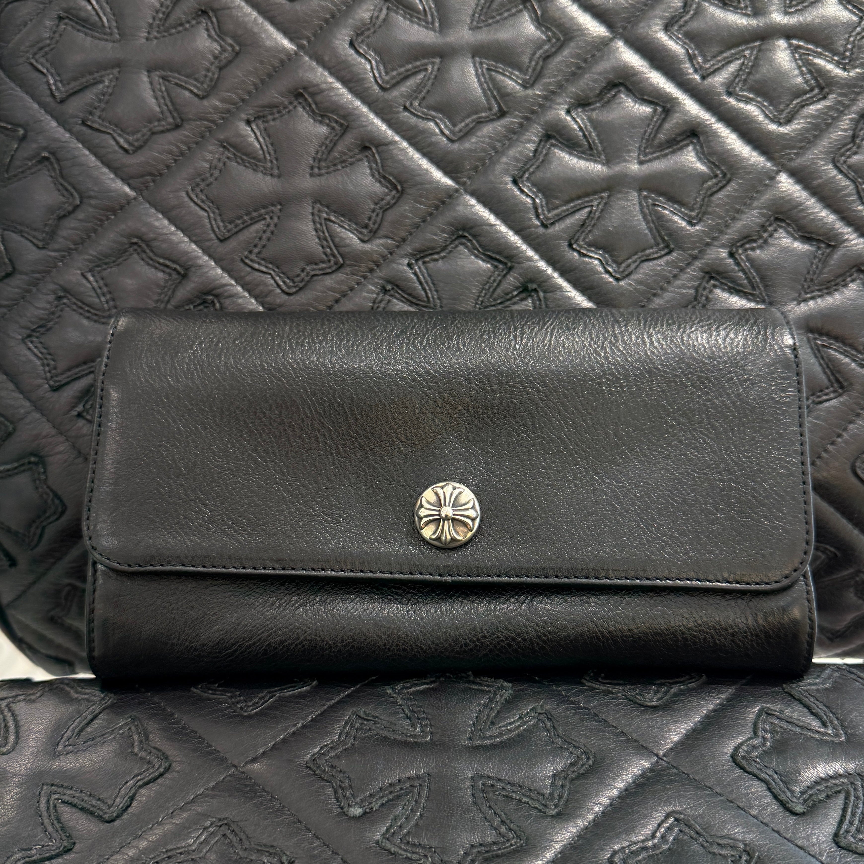CHROME HEARTS Judy Cross Ball Long Wallet クロムハーツ ジュディ クロスボール ロングウォレット