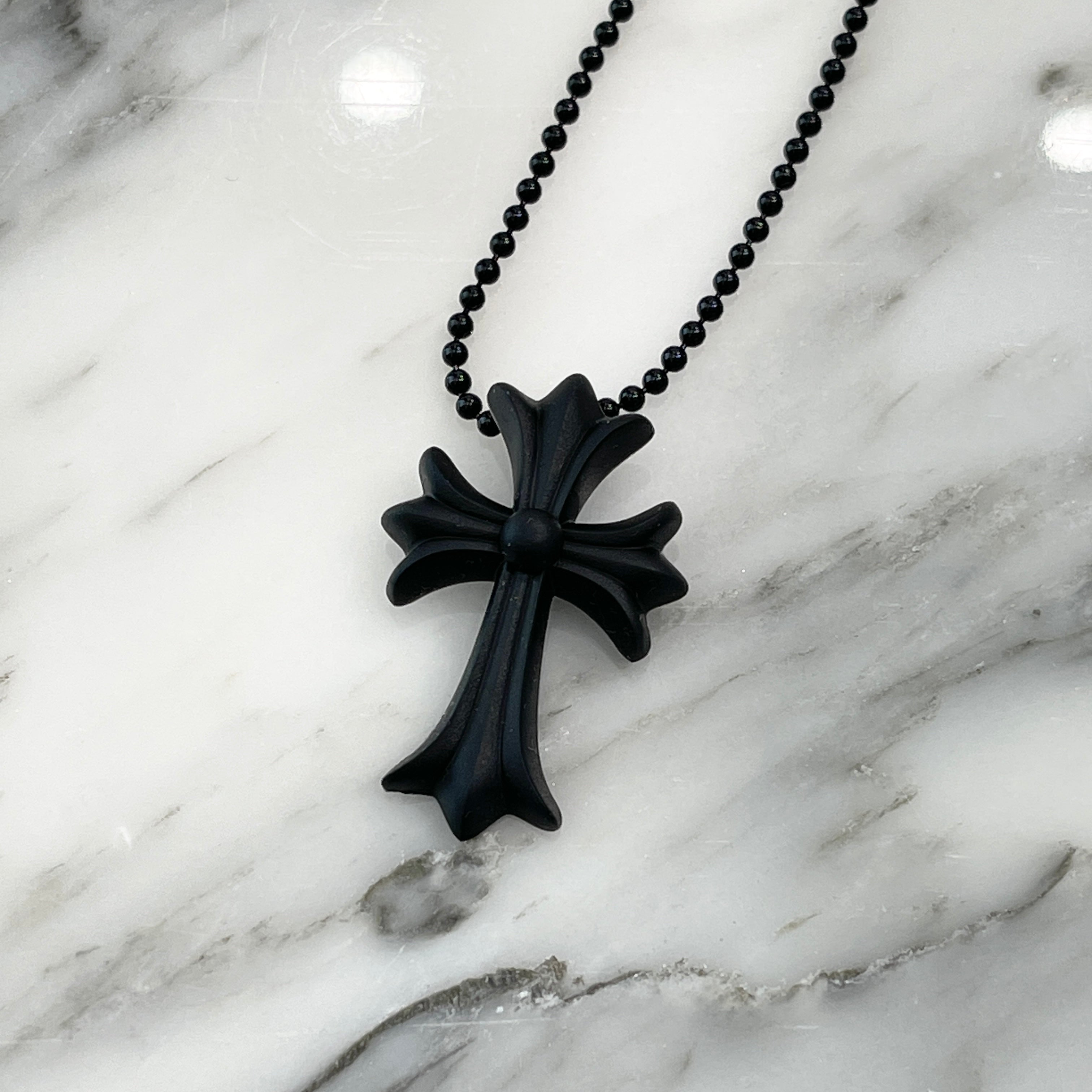 CHROME HEARTS クロムハーツ　ネックレス　CH CROSS SML クロムハーツCHクロスペンダントスモール(ネックレス)|クロム