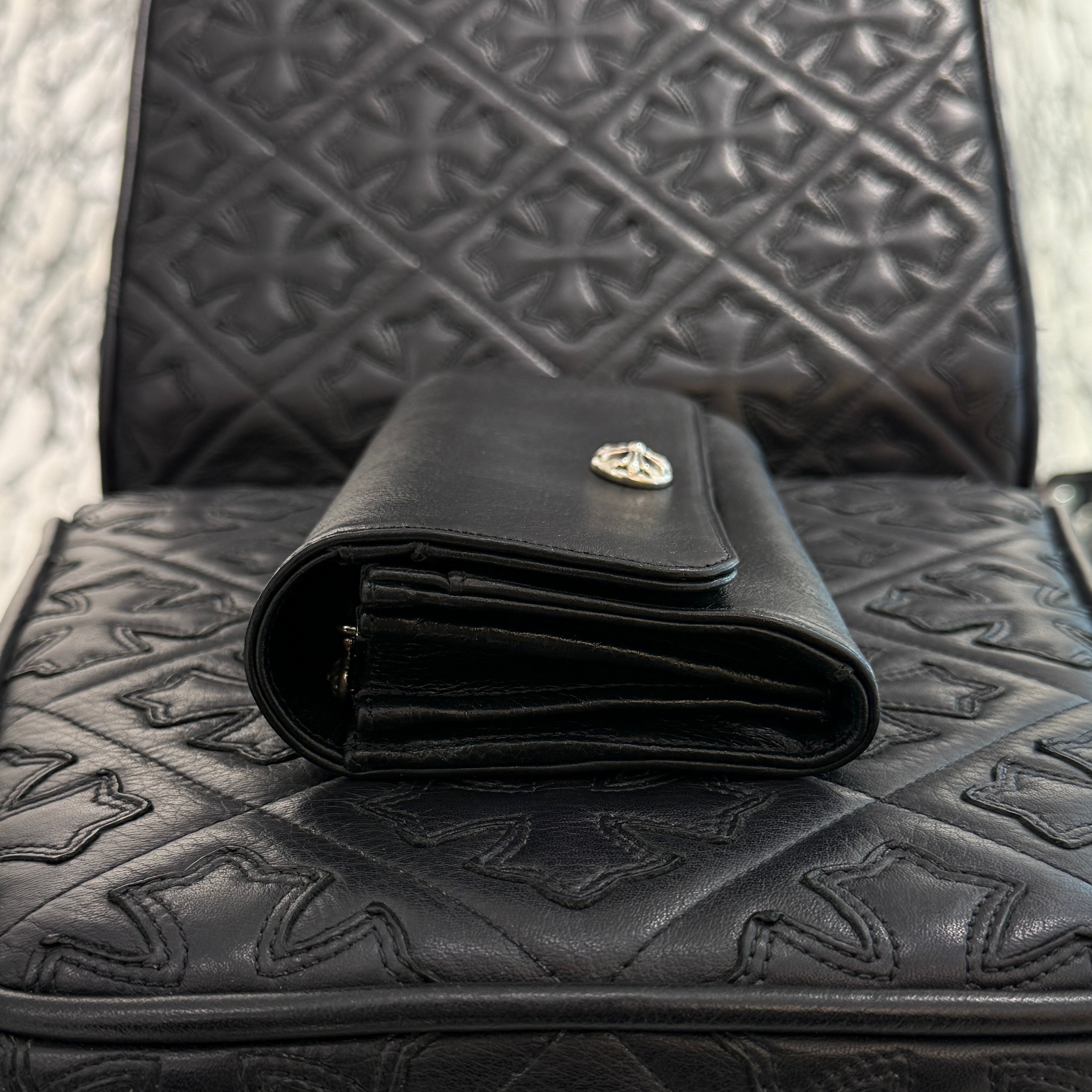 CHROME HEARTS Judy Cross Ball Long Wallet クロムハーツ ジュディ クロスボール ロングウォレット