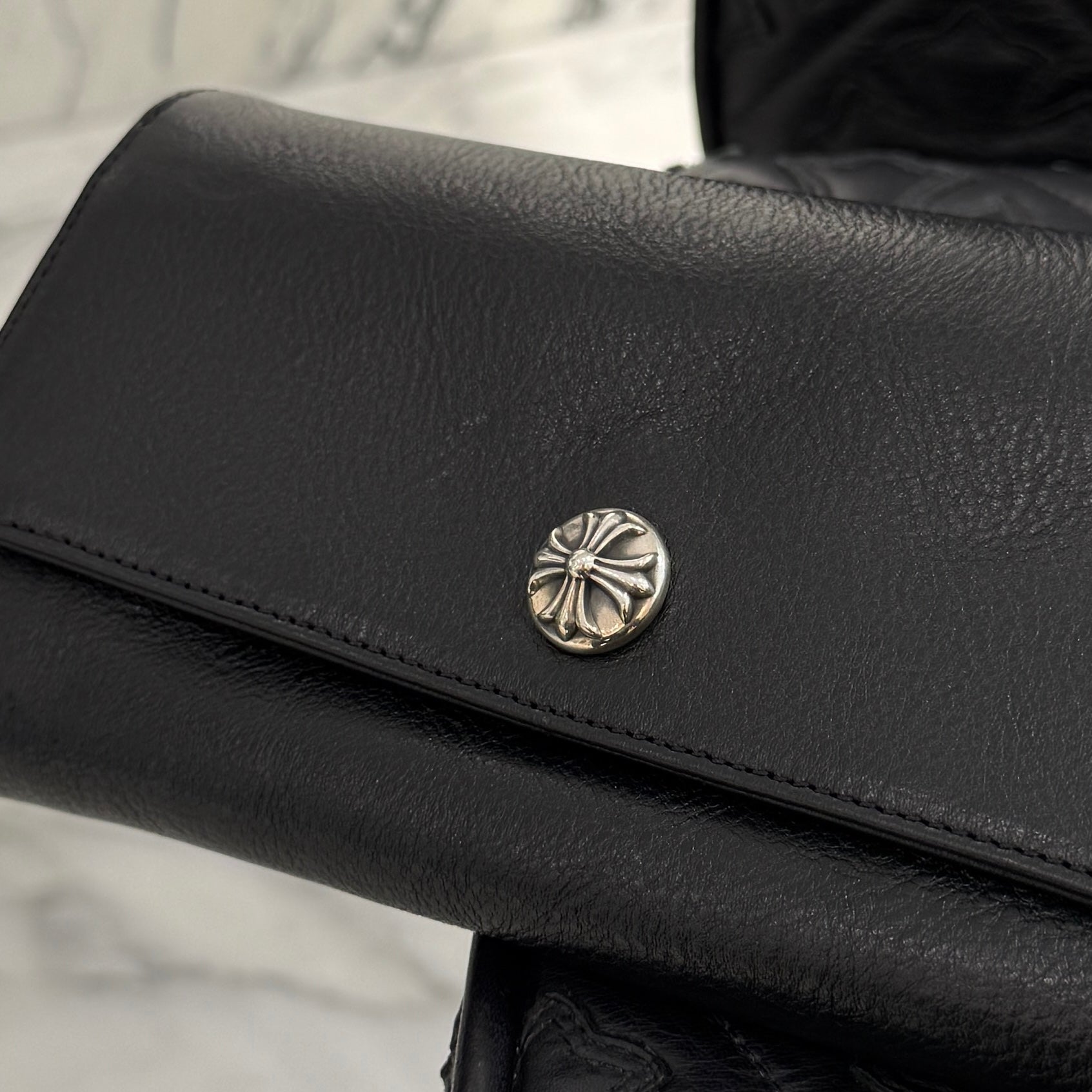 CHROME HEARTS Judy Cross Ball Long Wallet クロムハーツ ジュディ クロスボール ロングウォレット