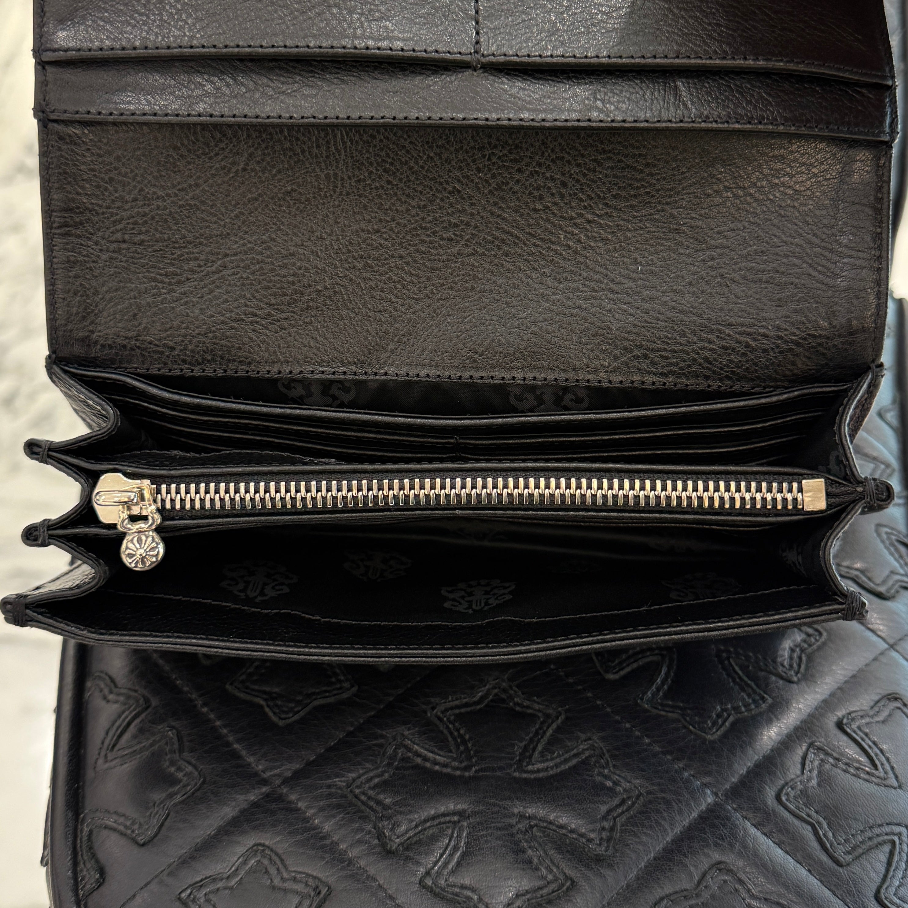 CHROME HEARTS Judy Cross Ball Long Wallet クロムハーツ ジュディ クロスボール ロングウォレット