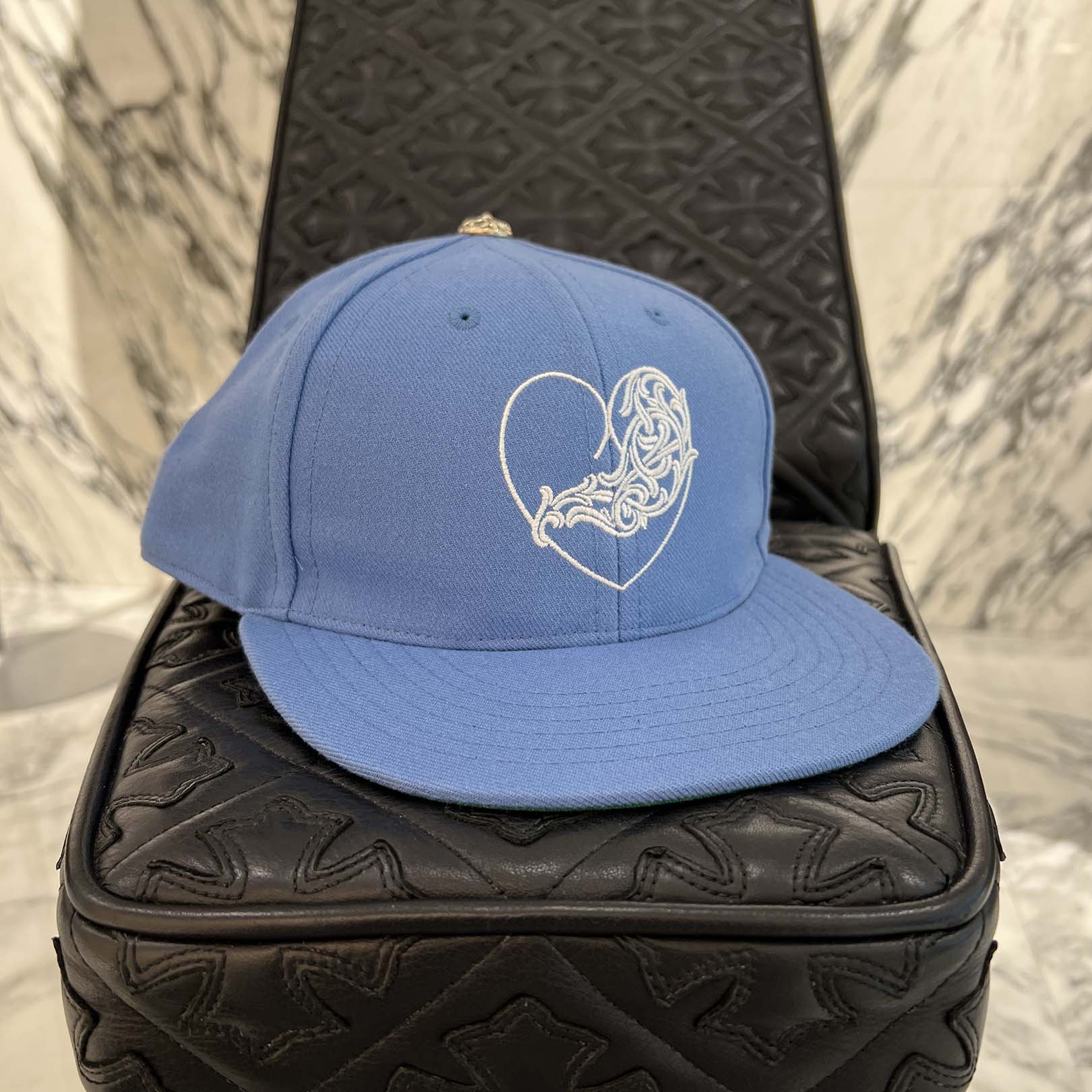CHROME HEARTS 2024AW VINY HEART "LOVE YOU" Base Ball Cap Size 7 5/8（60.6cm）クロムハーツ ヴィニーハート "ラブユー" ベースボールキャップ サイズ7 5/8（60.6cm）