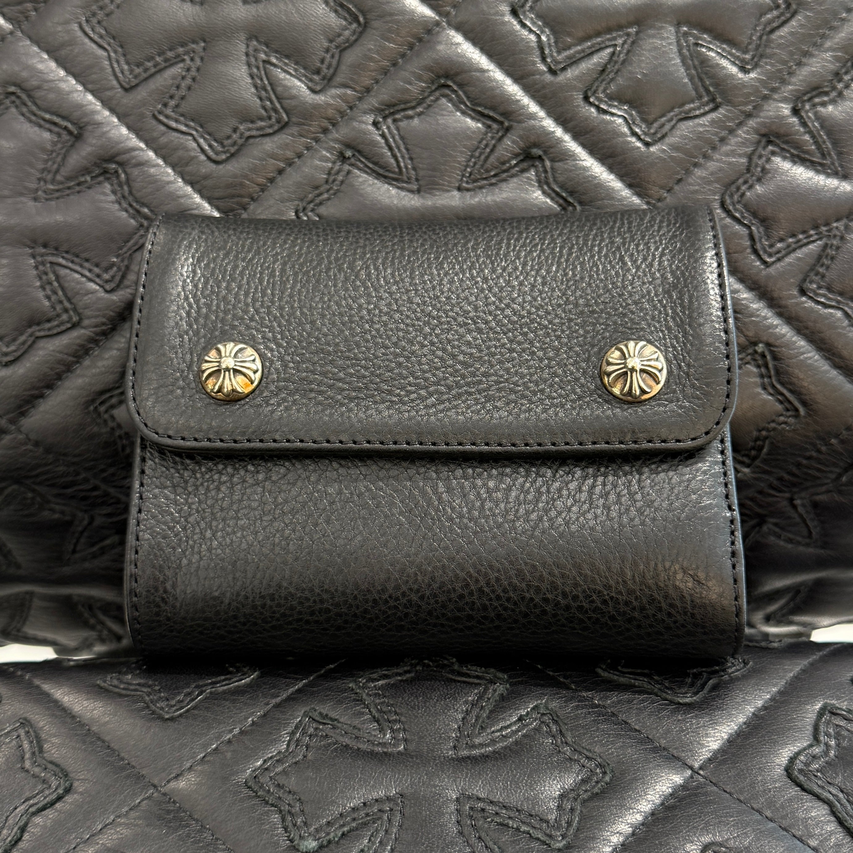 CHROME HEARTS Wave Mini Cross Ball Wallet クロムハーツ ウェーブ ミニ クロスボール ウォレット