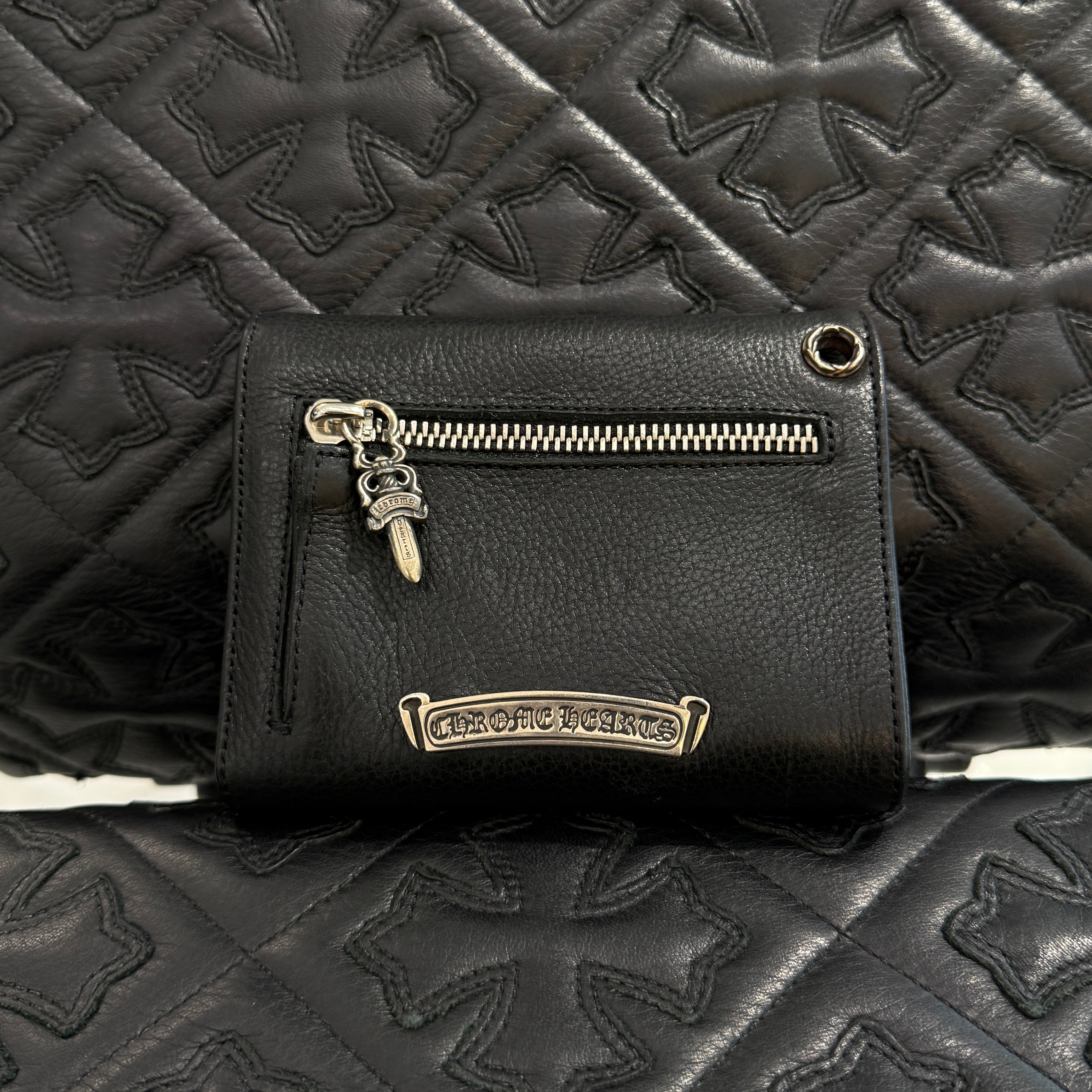 CHROME HEARTS Wave Mini Cross Ball Wallet クロムハーツ ウェーブ ミニ クロスボール ウォレット