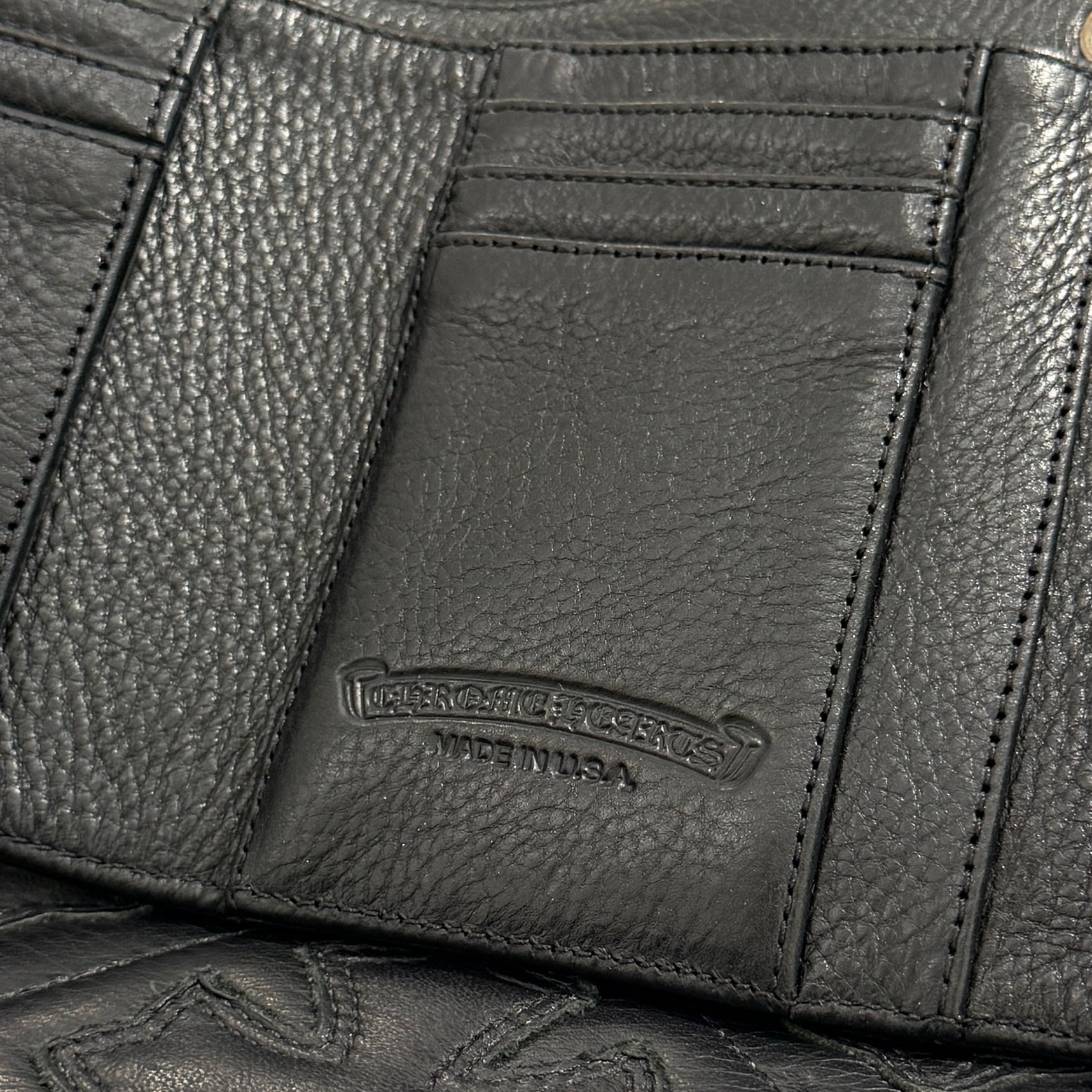 CHROME HEARTS Wave Mini Cross Ball Wallet クロムハーツ ウェーブ ミニ クロスボール ウォレット