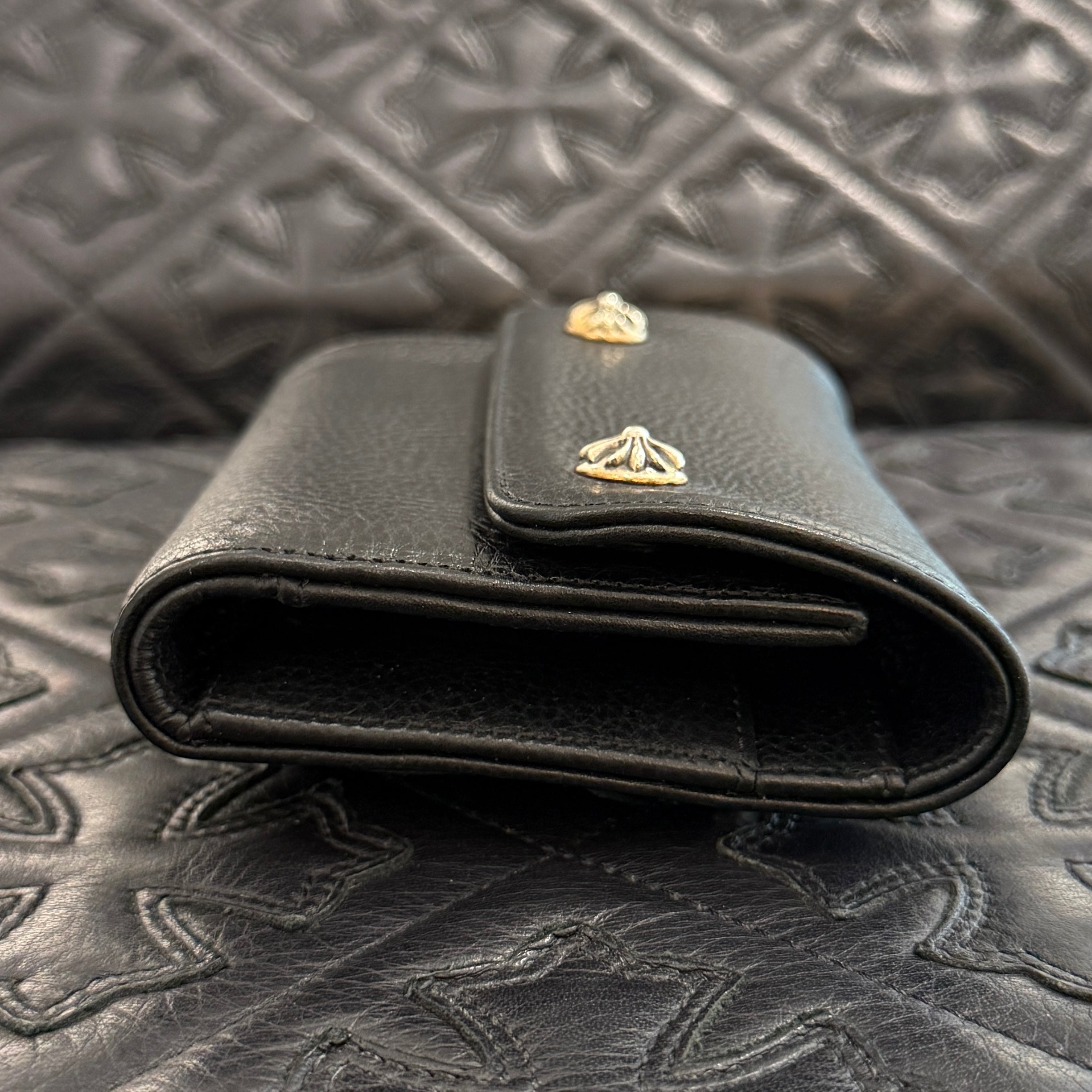 CHROME HEARTS Wave Mini Cross Ball Wallet クロムハーツ ウェーブ ミニ クロスボール ウォレット